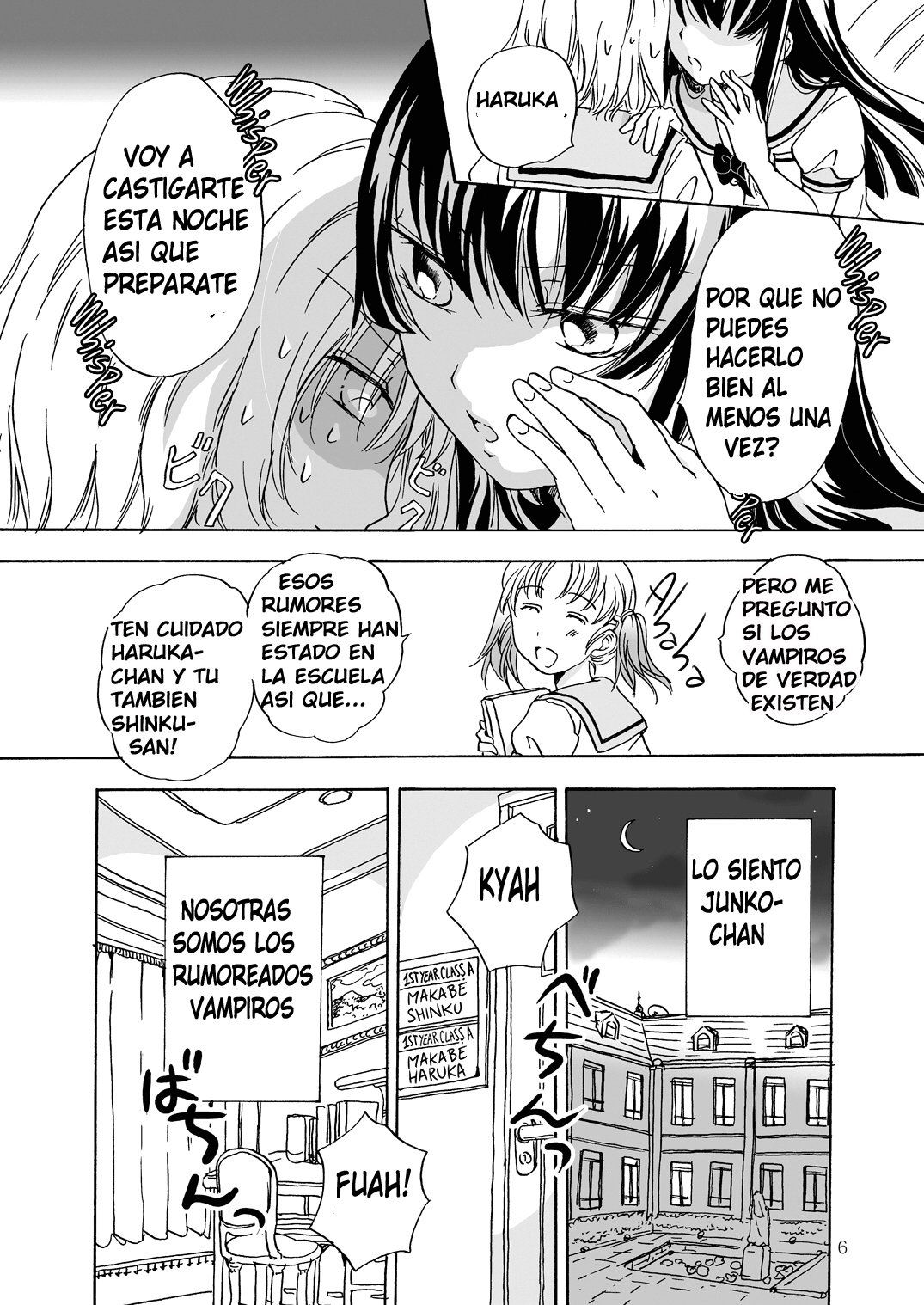 Chuu shite! Vampire Girls page 6 full