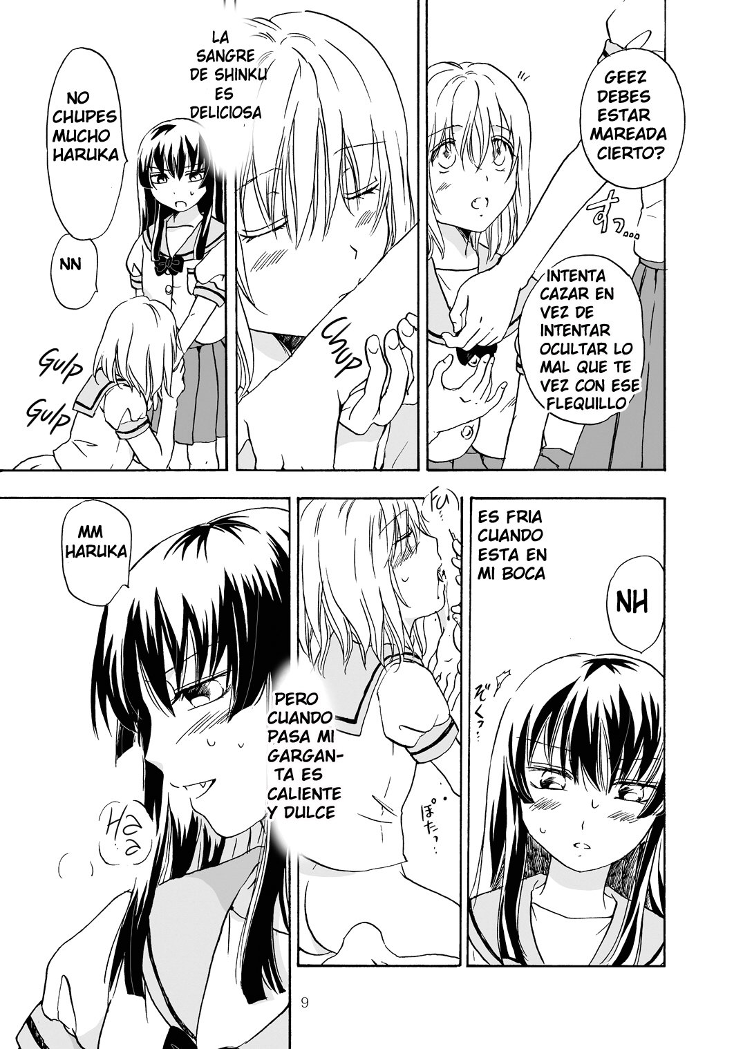 Chuu shite! Vampire Girls page 9 full