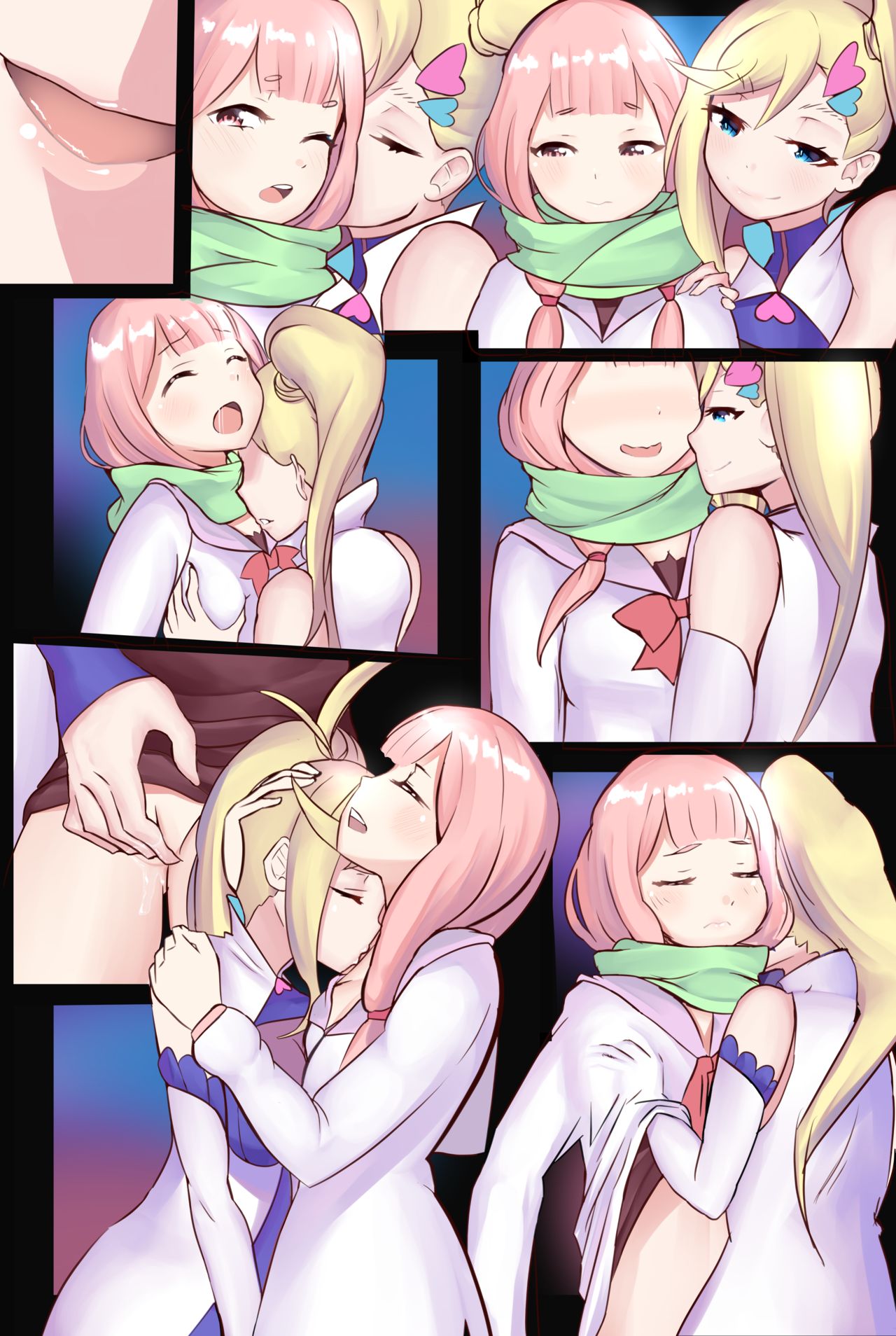 Minerva x Carmilla Doujinshi page 3 full