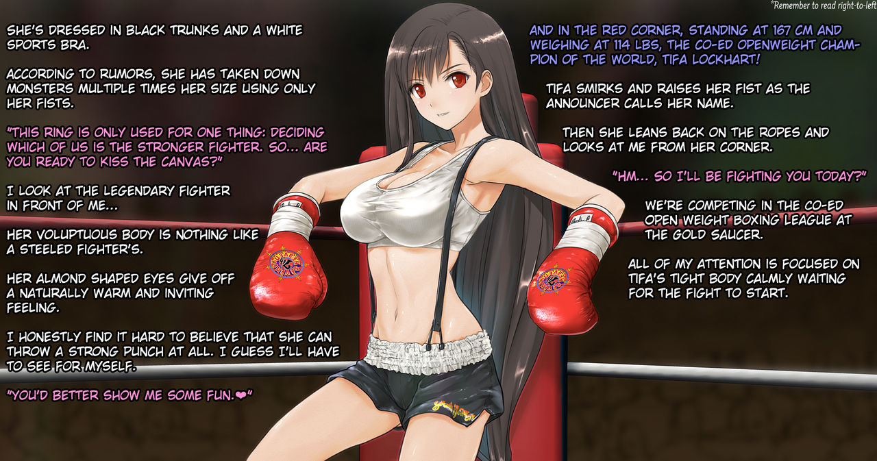 Boxing with Tifa, Side M page 2 full