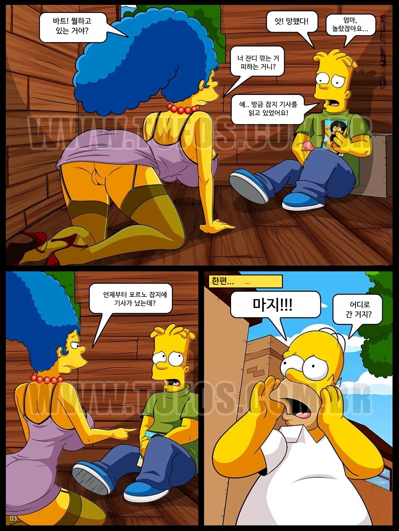 The Simpsons 12 - 나무 집에서 일어난 일 page 3 full
