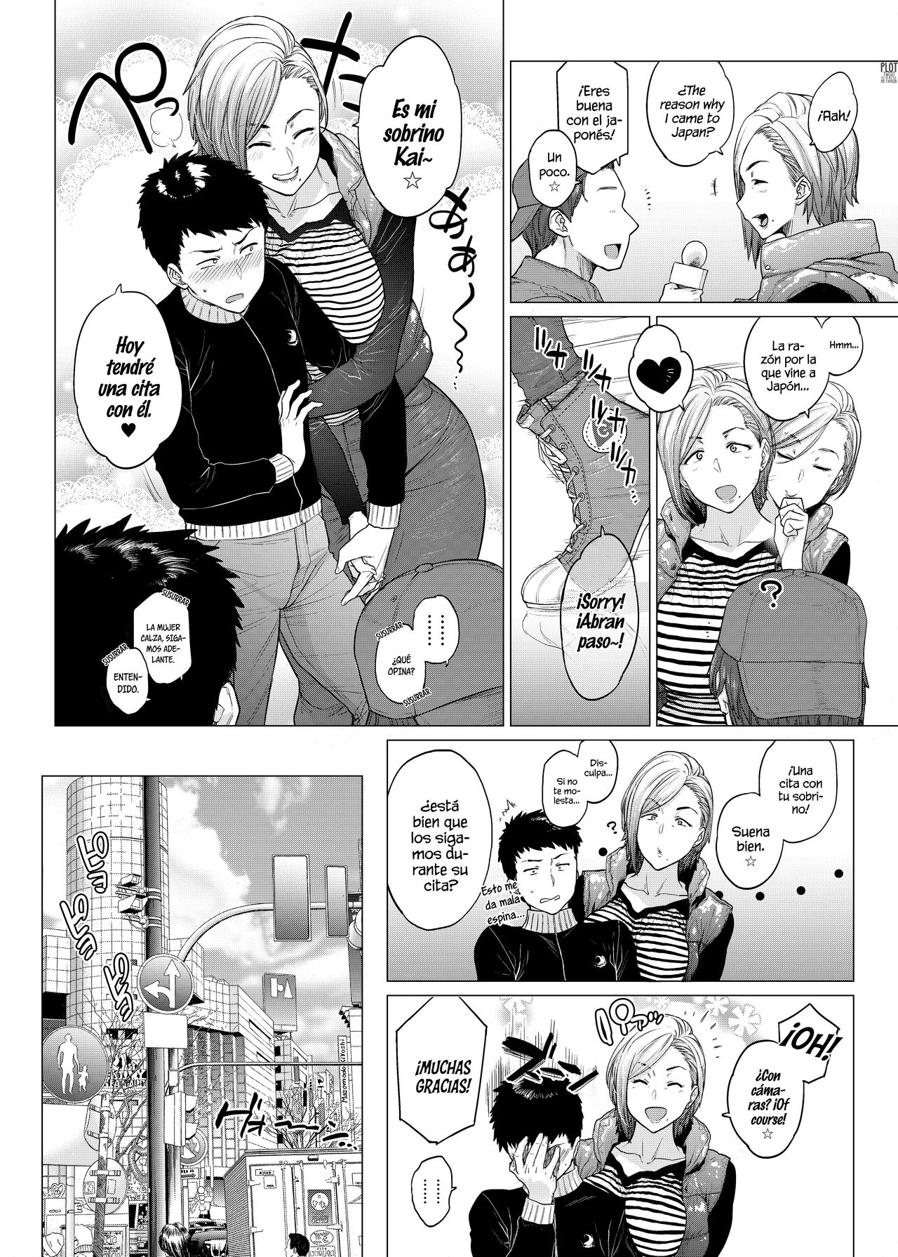 Why did you オーバー the sea? | ¿Por qué viniste a Japón? page 4 full