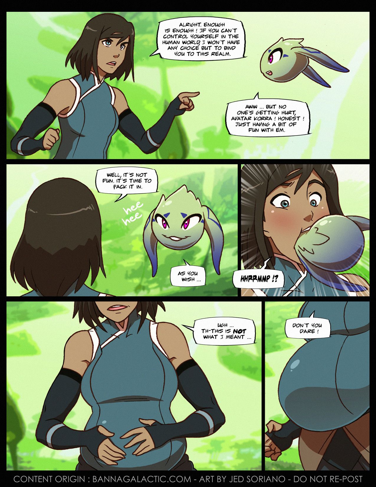 Avatar Korra page 1 full