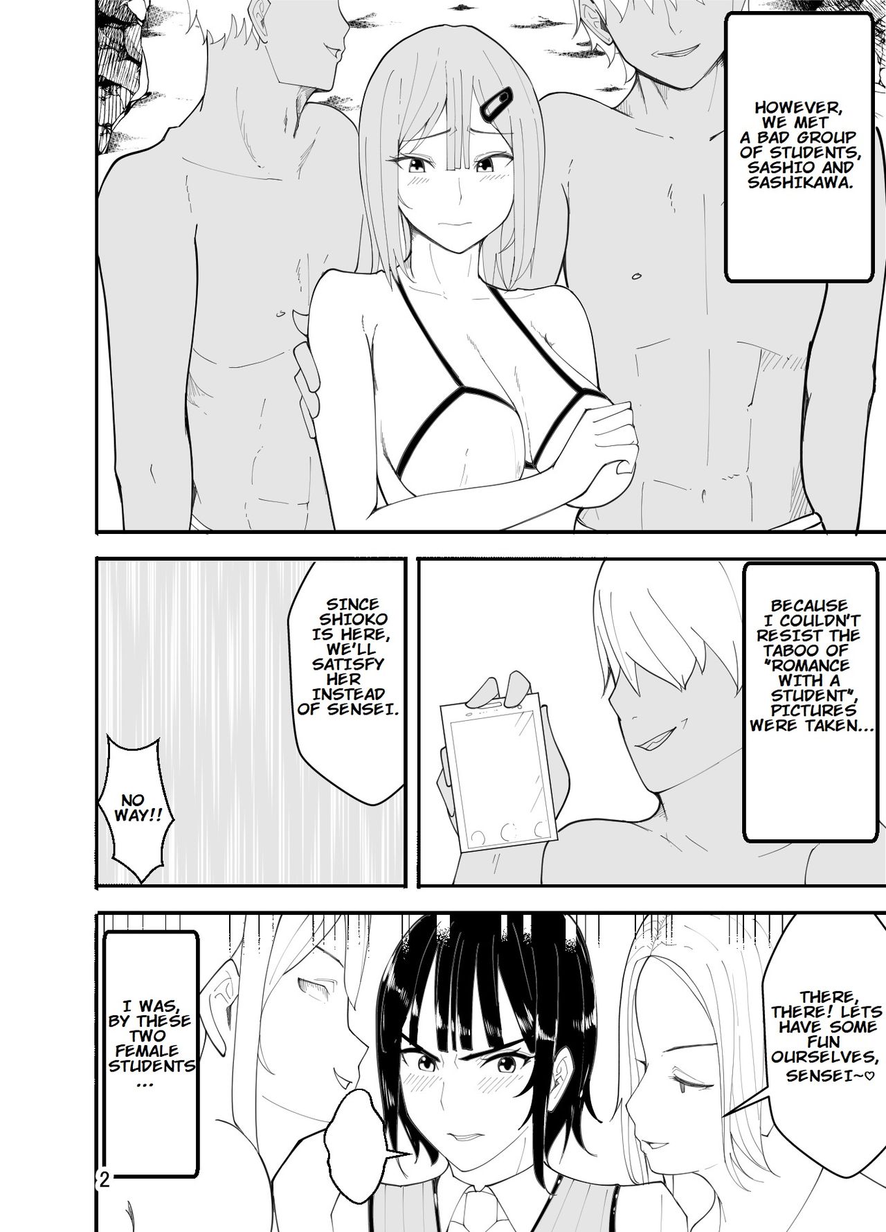 Mizugi de Josou!? Sensei Ijiri!! | Mizuki the Crossdresser! Let's Mess Around with the Teacher!! page 3 full