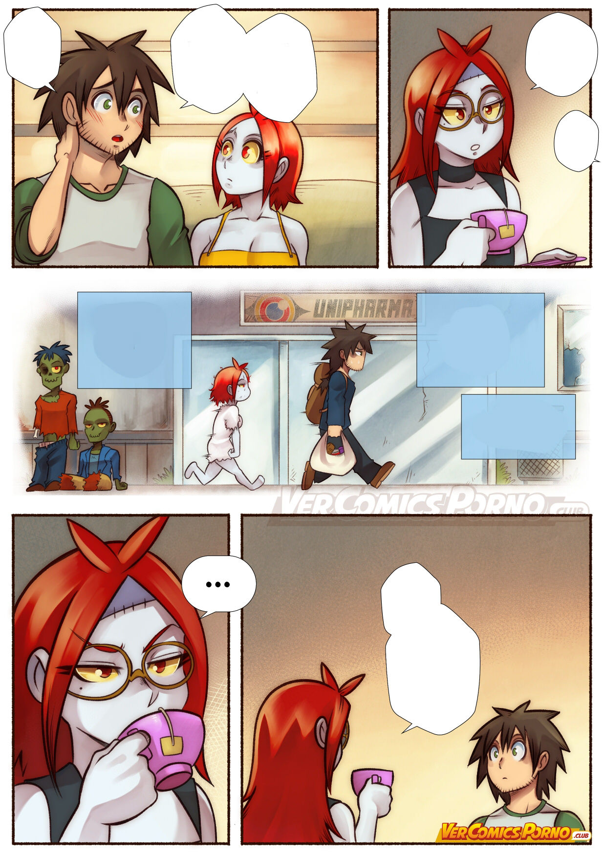 Cherry Road Part 5: Chatting With A Zombie page 9 full