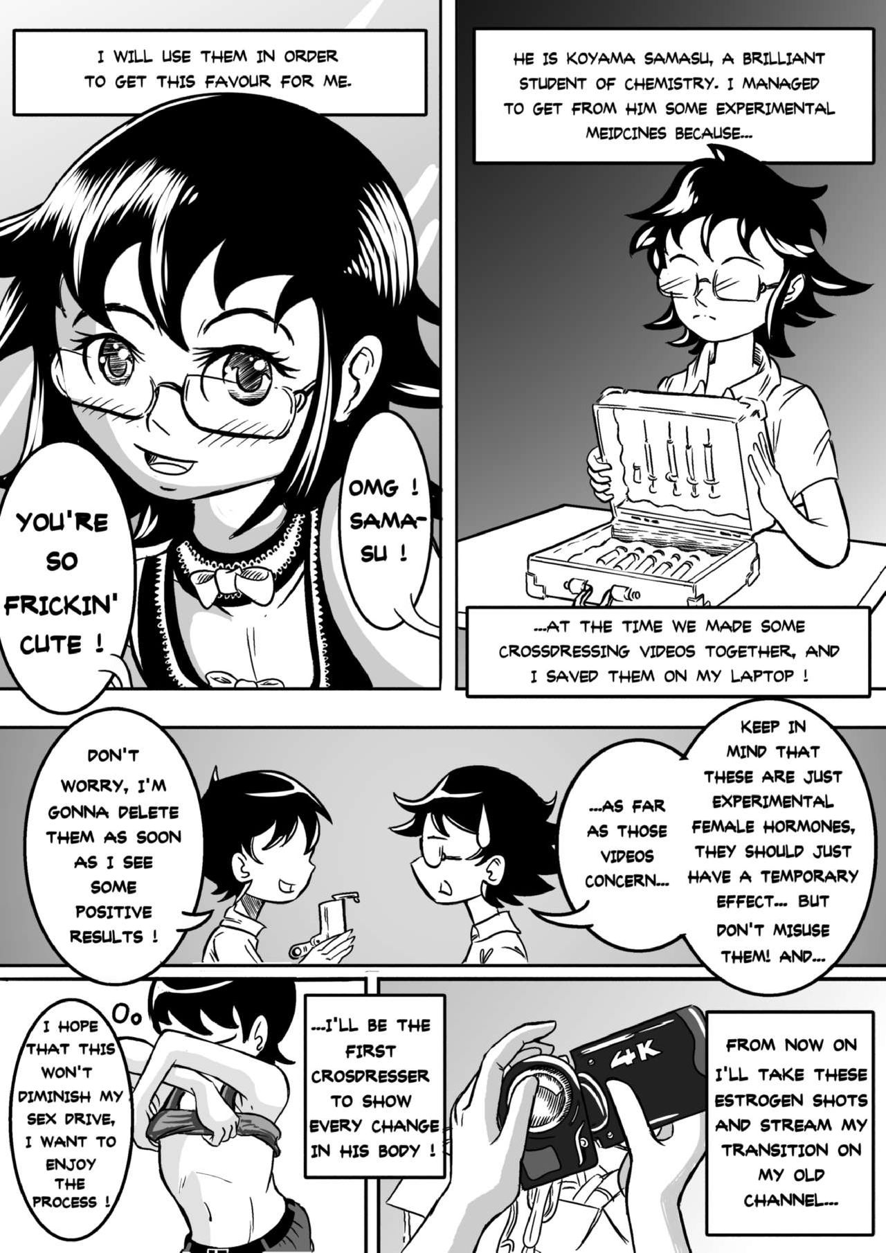 I tried female hormones to become a crossdresser idol page 4 full