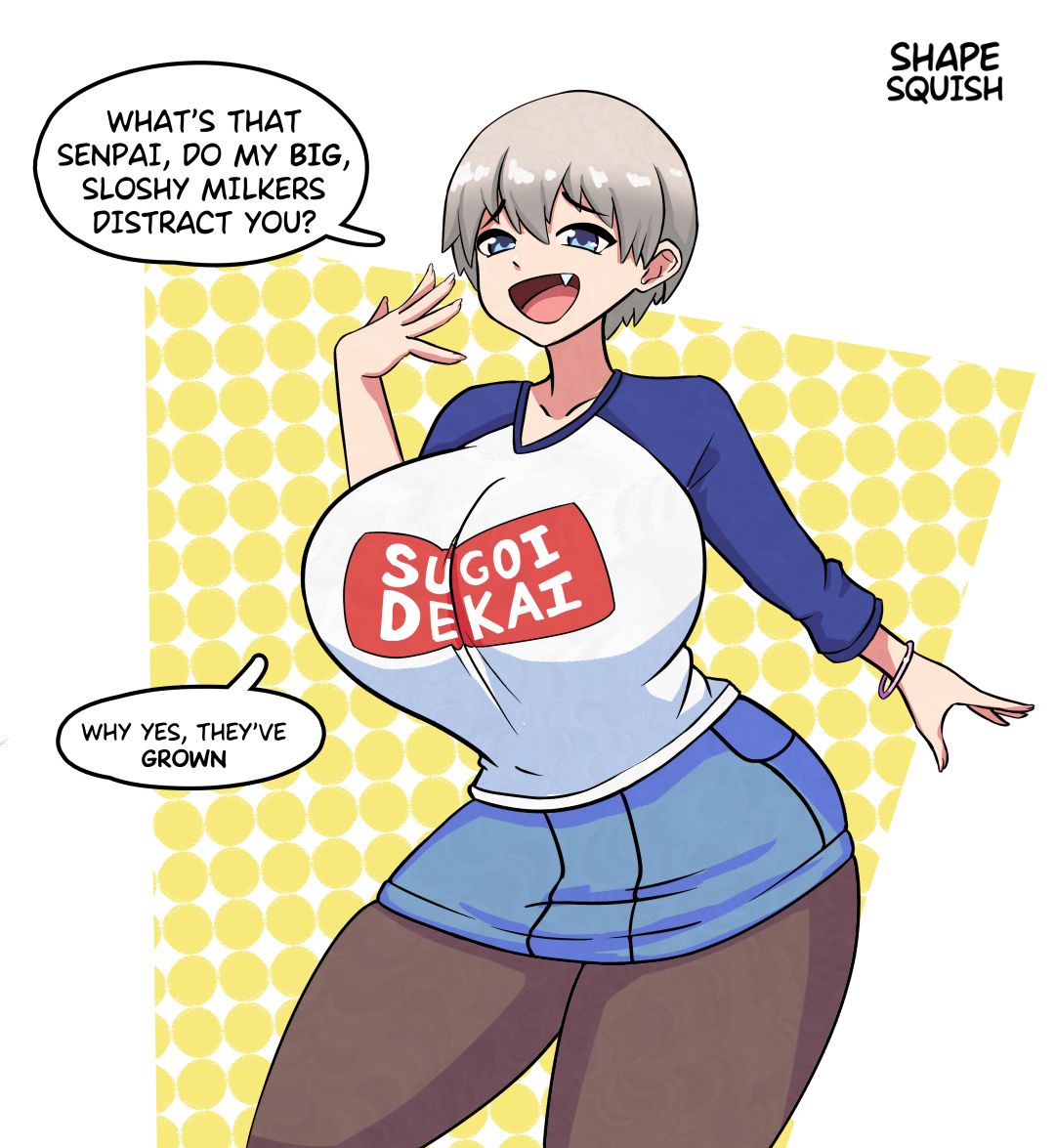 Uzaki-Chan Breast Expansion sequence page 1 full