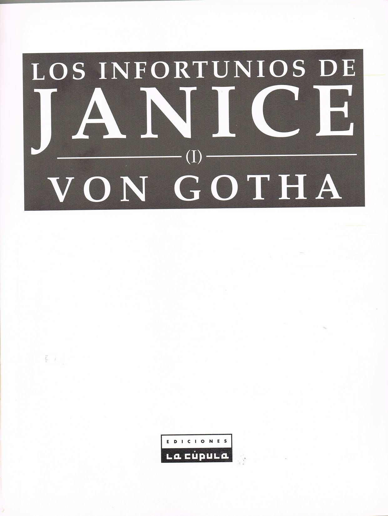 Los infortunios de Janice #1 page 2 full
