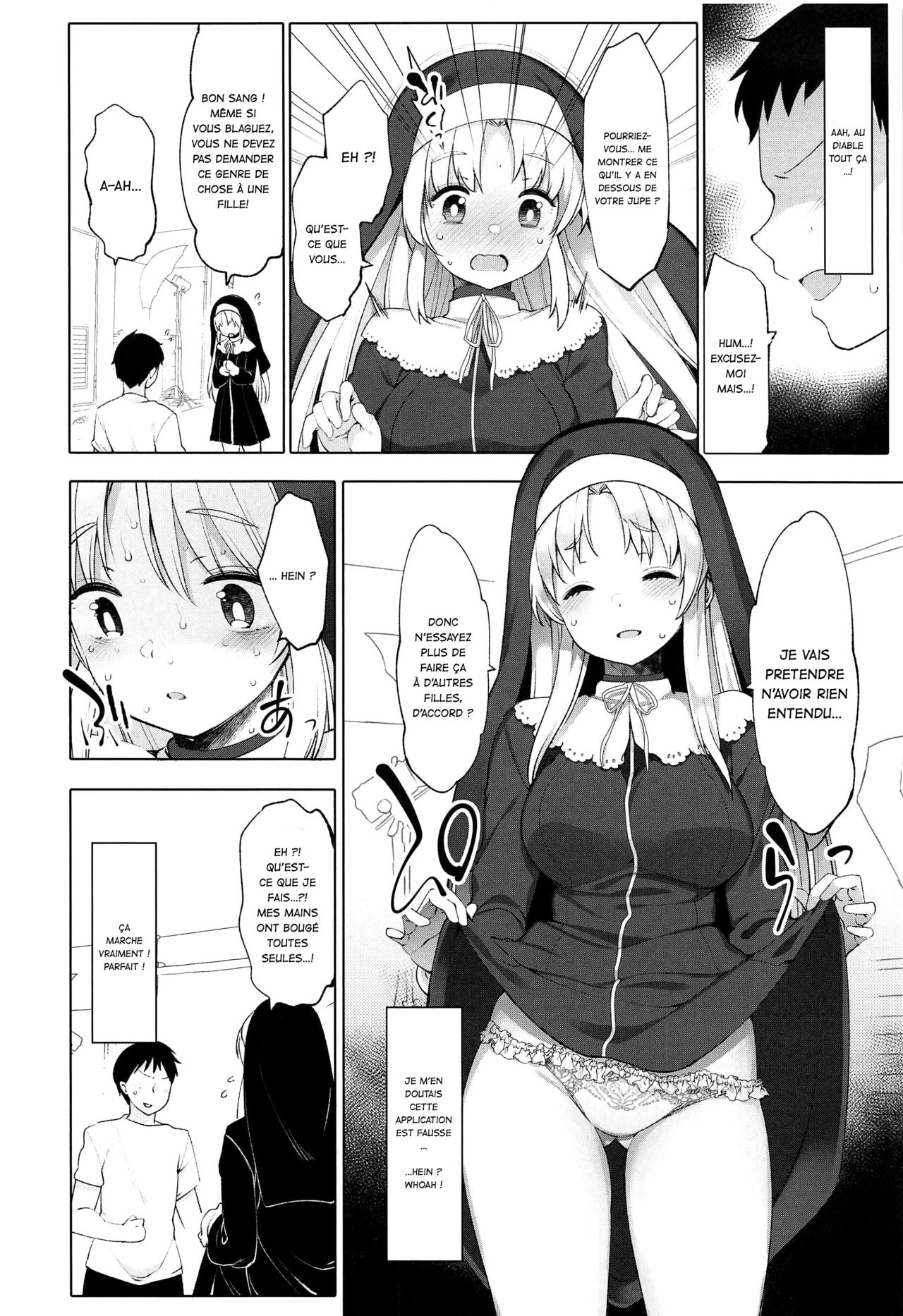 Sister Cleaire to Himitsu no Saimin Appli | Sister Cleaire and the Secret Hypnosis App page 5 full