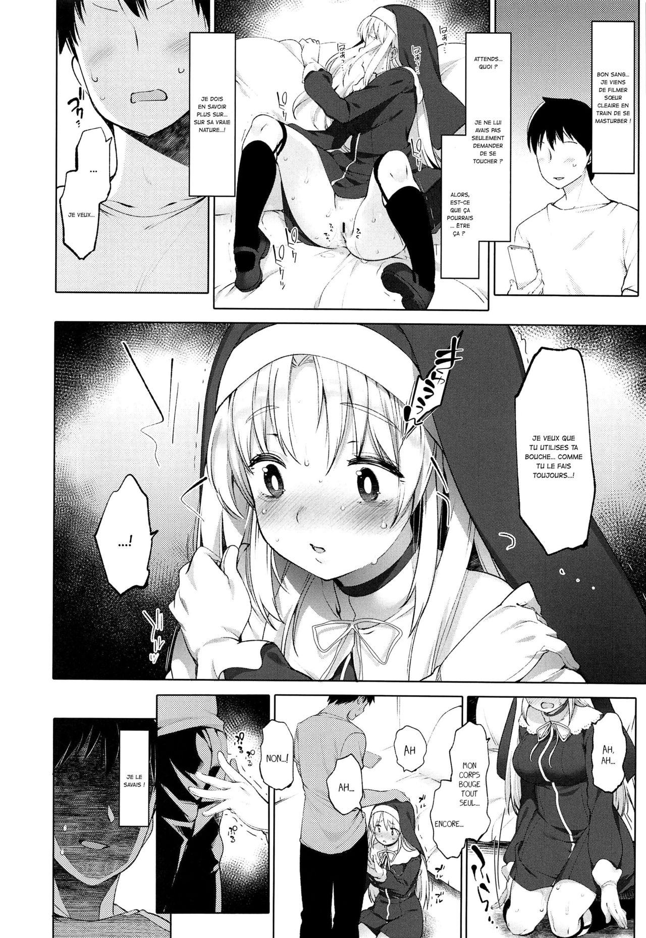 Sister Cleaire to Himitsu no Saimin Appli | Sister Cleaire and the Secret Hypnosis App page 9 full