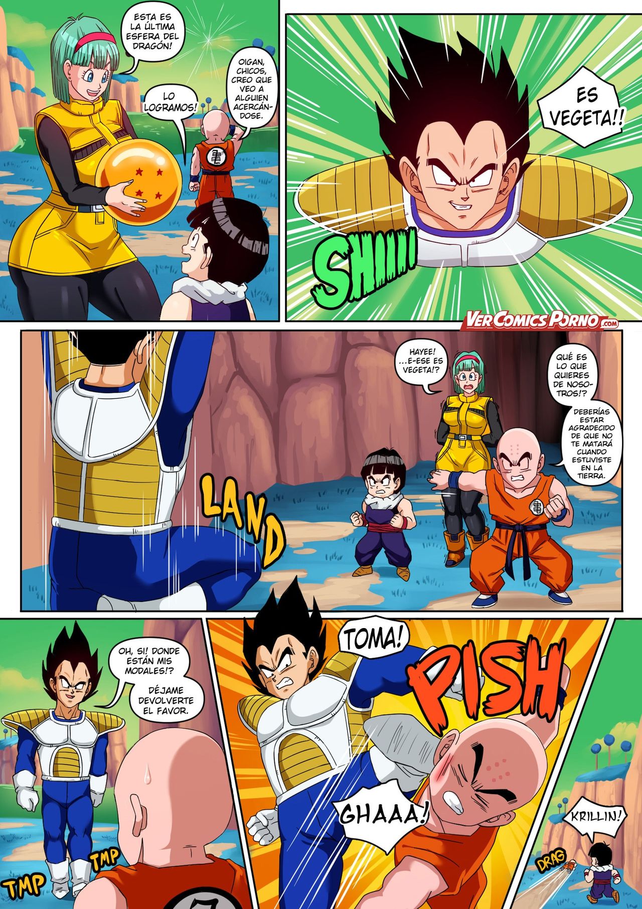 Bulma &amp; Vegeta page 2 full