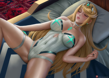 Mythra Xenoblade 2 cover