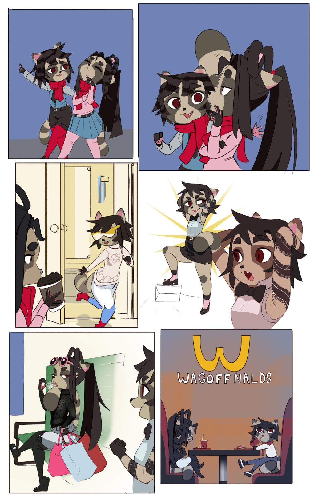 Tera's Tanuki Twins SECOND page 1 full
