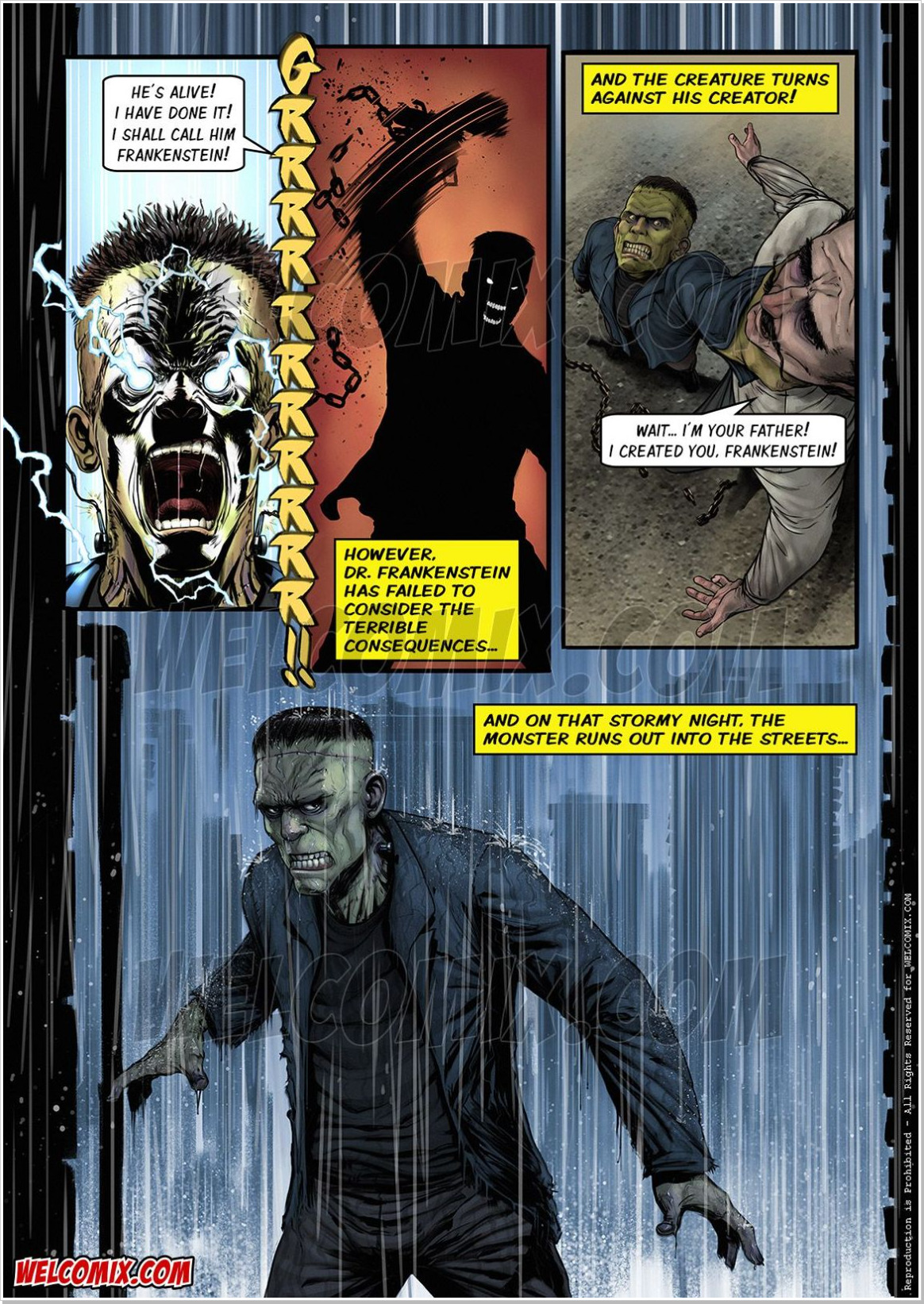 Monster Squad  - 2 - Frankenstein - english page 3 full