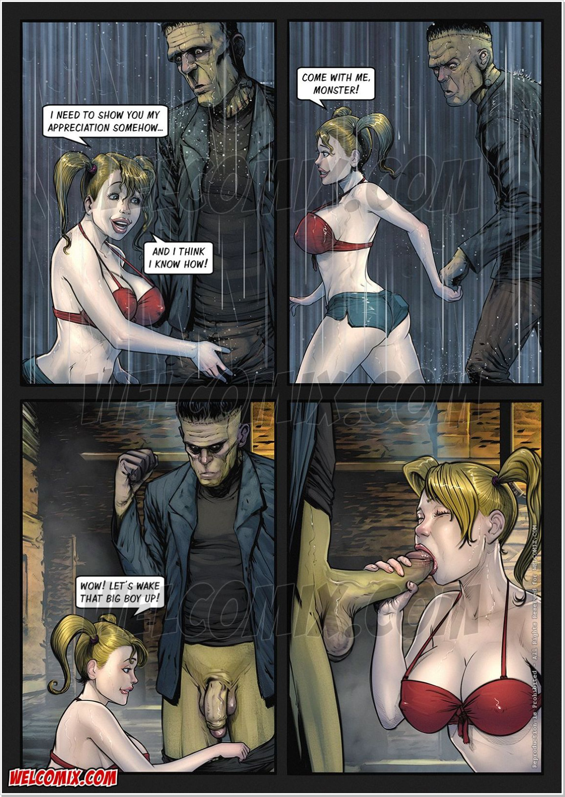 Monster Squad  - 2 - Frankenstein - english page 6 full