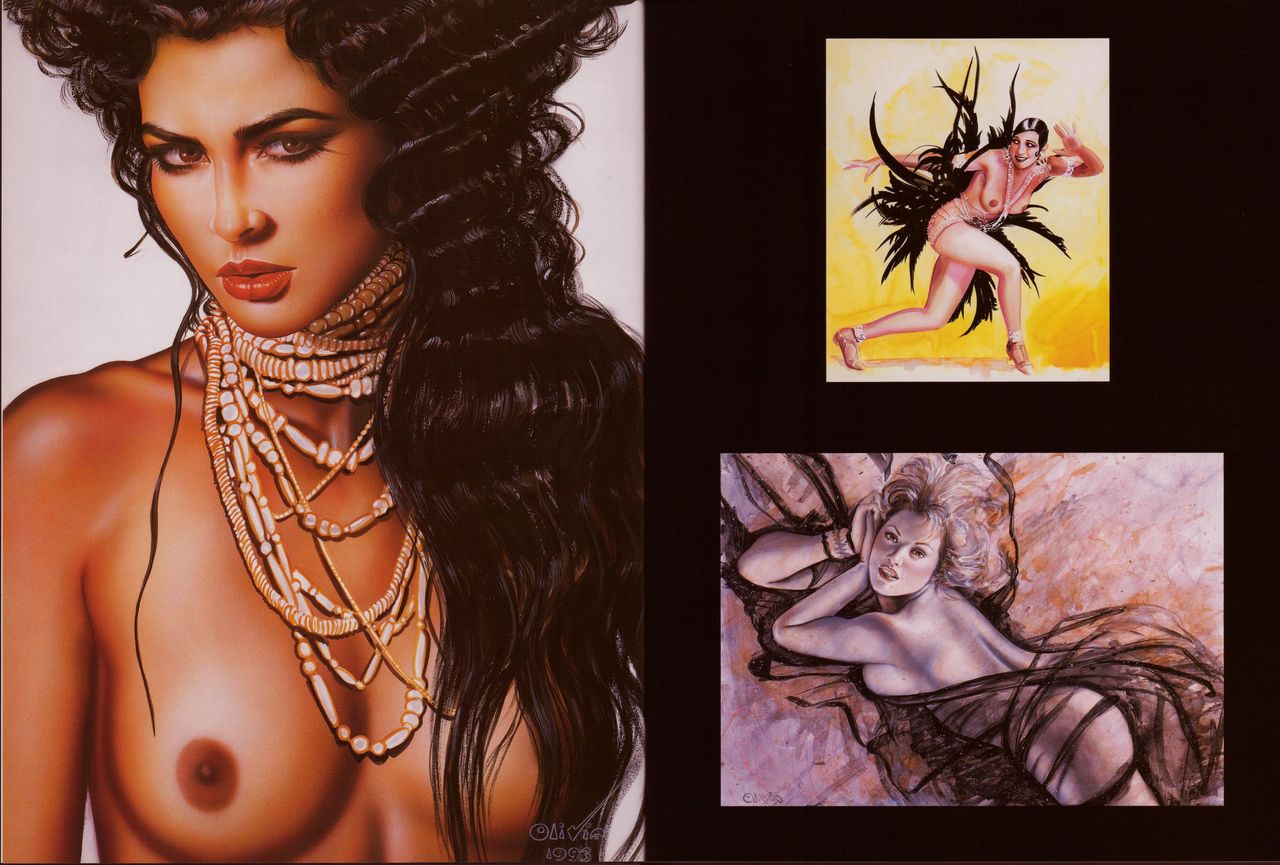 Second Slice - The Art of Olivia page 6 full