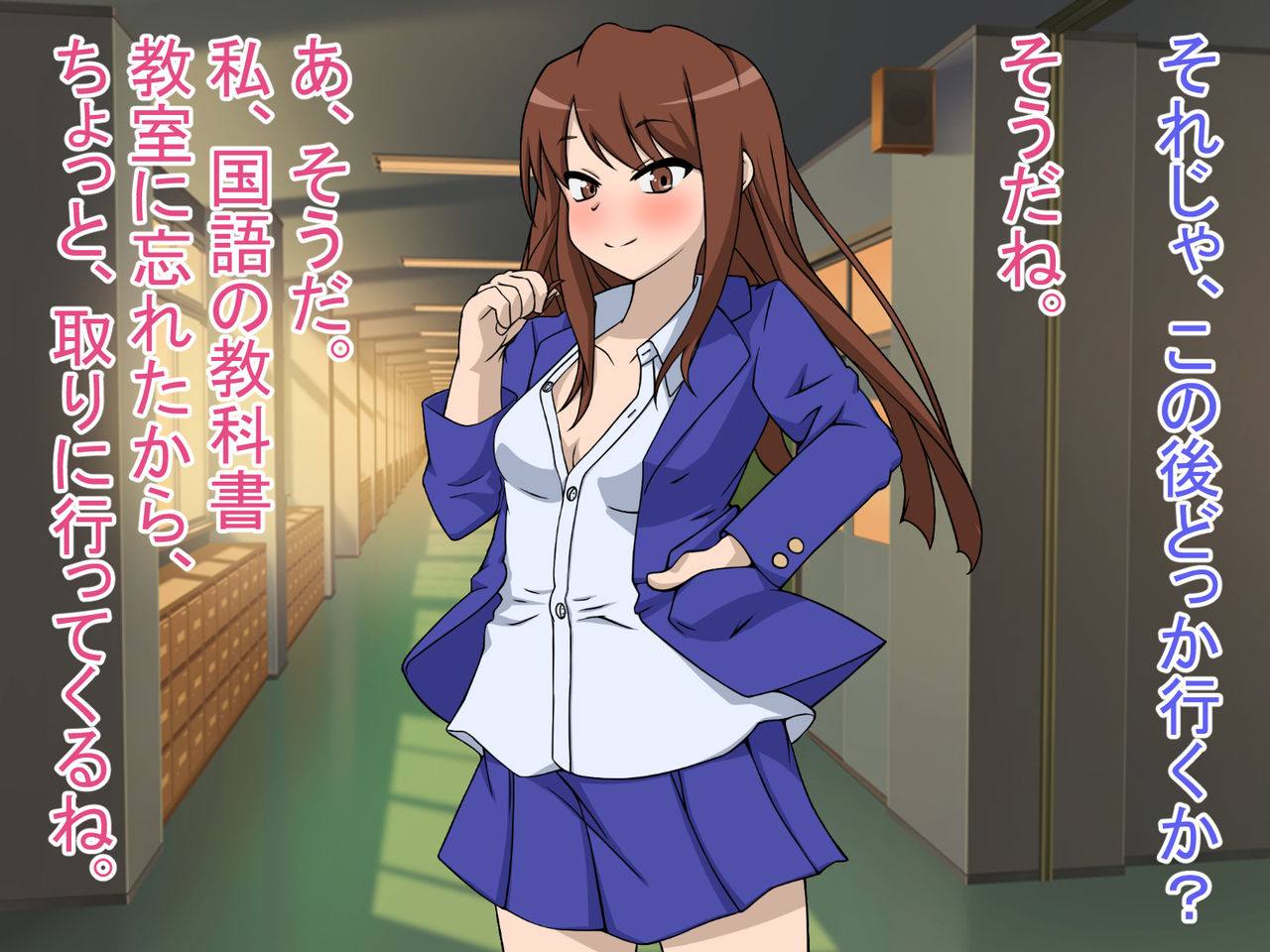 Osananajimi ga Class no Danshi ni Muriyari Sex Chuudoku ni Sareru! -Kanojo o Netorare Kanashimi ni Kureru Kareshi- page 10 full