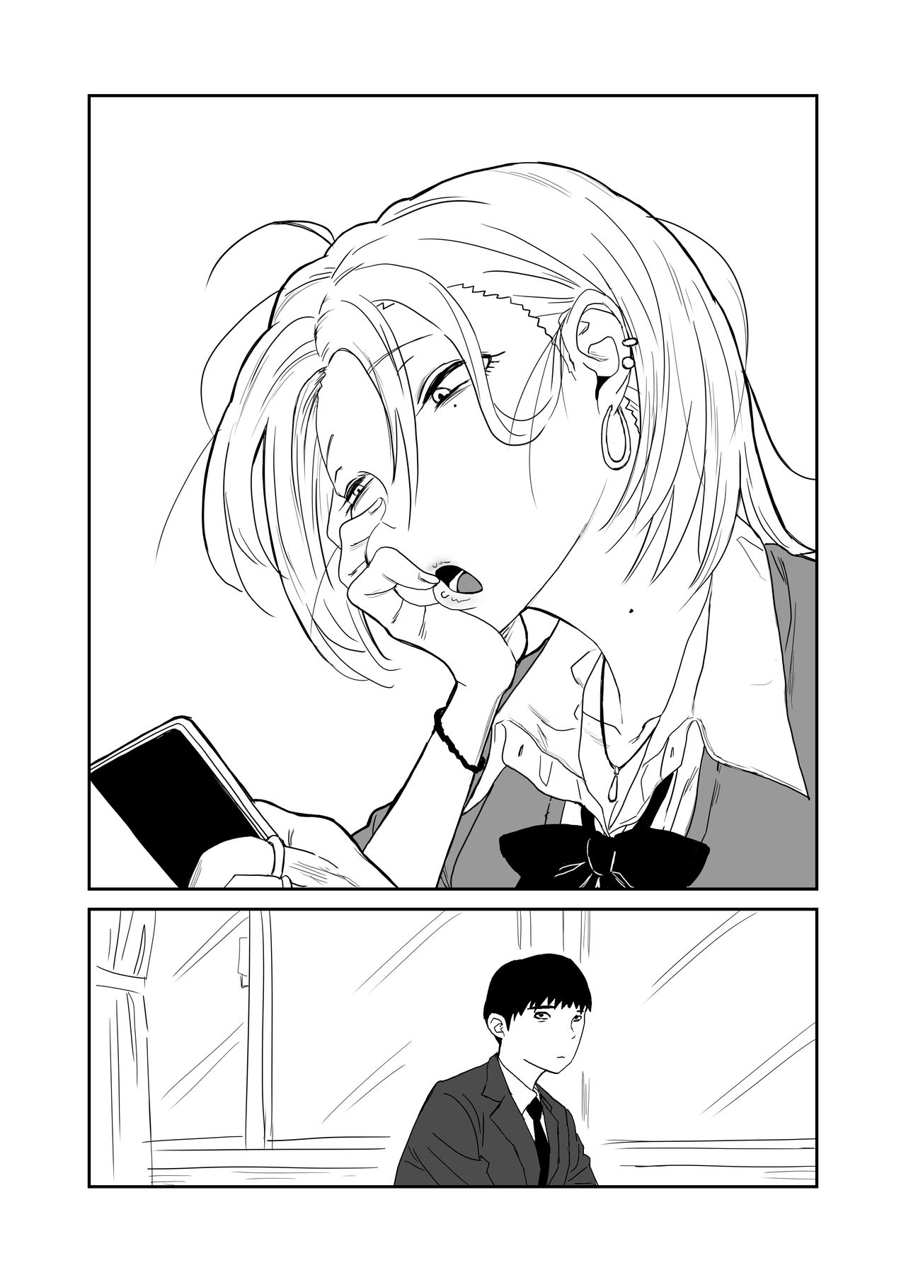 女子高生のエロ漫画 = Dibujos animados eróticos de una colegiala page 2 full