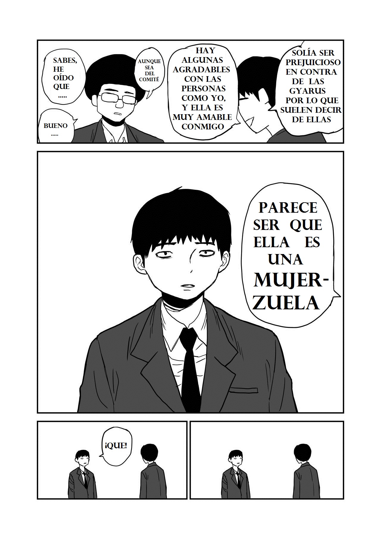 女子高生のエロ漫画 = Dibujos animados eróticos de una colegiala page 6 full