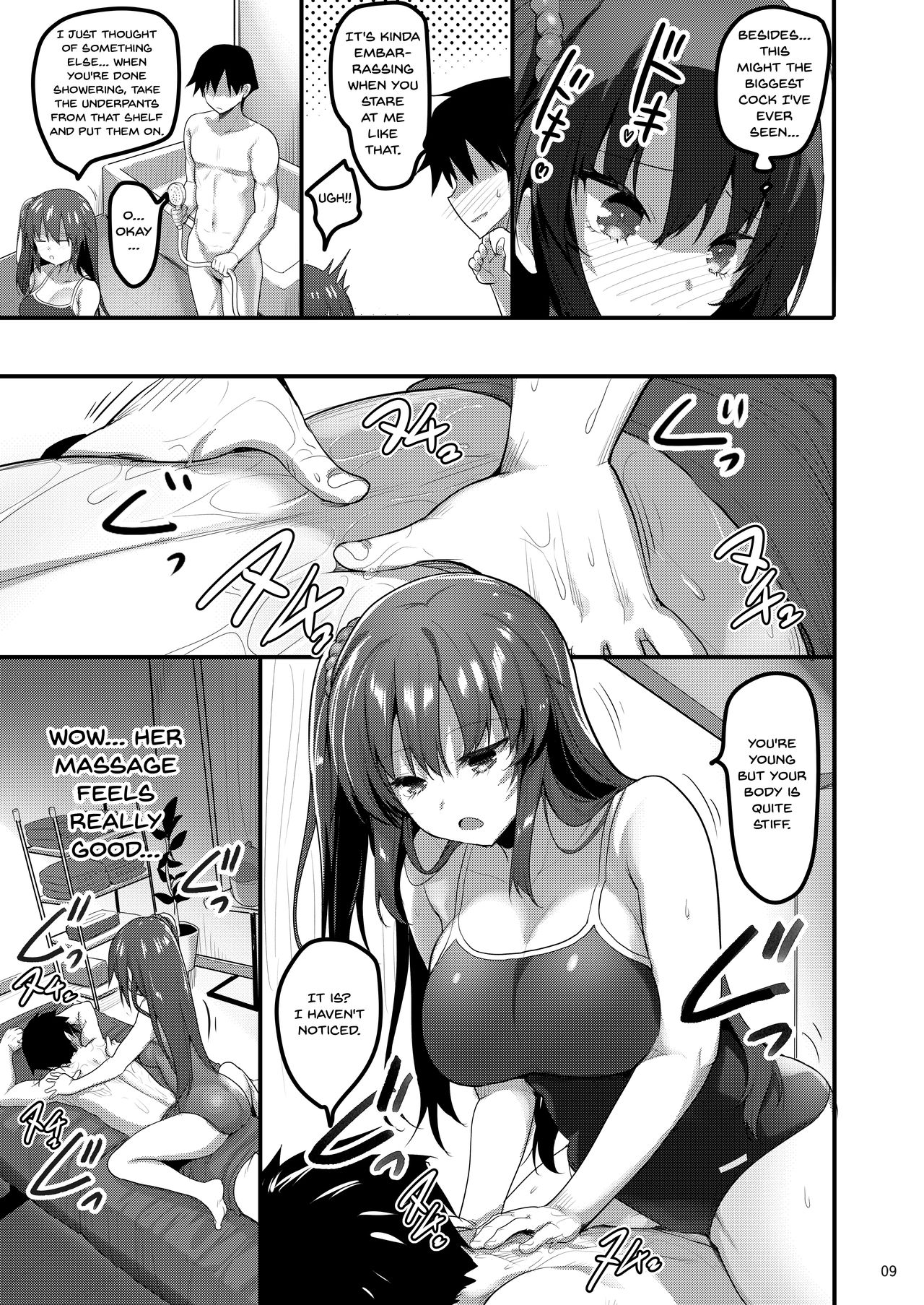 Ecchi na Massage-ya ni Kitara Classmate ga Dete Kita Hanashi | A Story Of Going Out To Get a Massage And The One Who Shows Up Is My Classmate page 8 full