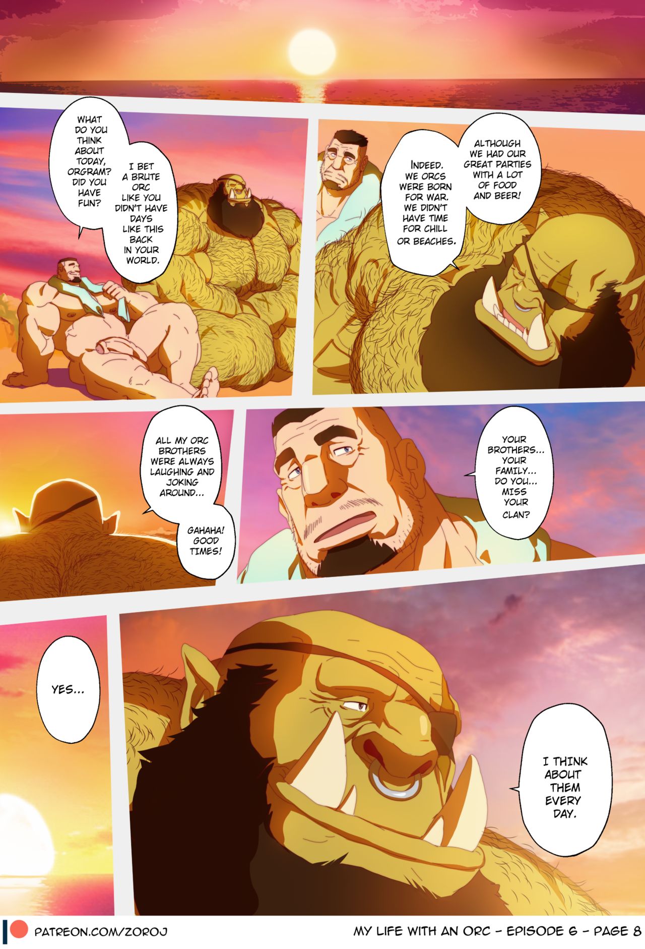 My life with an Orc - 6 page 8 full