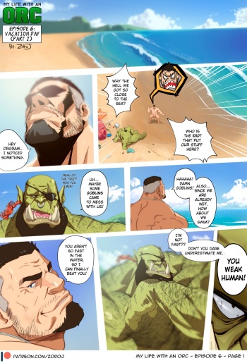My life with an Orc - 6 cover