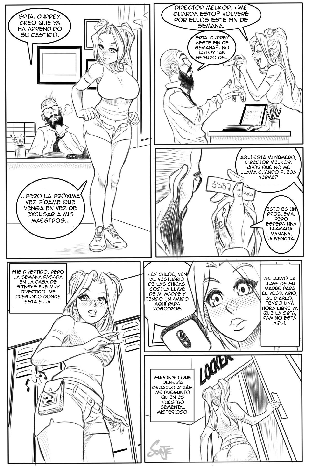 Sidney: Fast Times R&amp;R High page 2 full