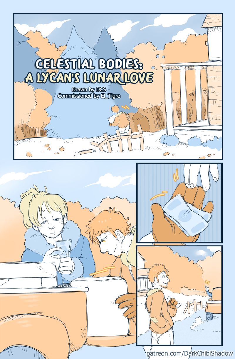 Celestial Bodies: A Lycan's Lunar Love page 1 full