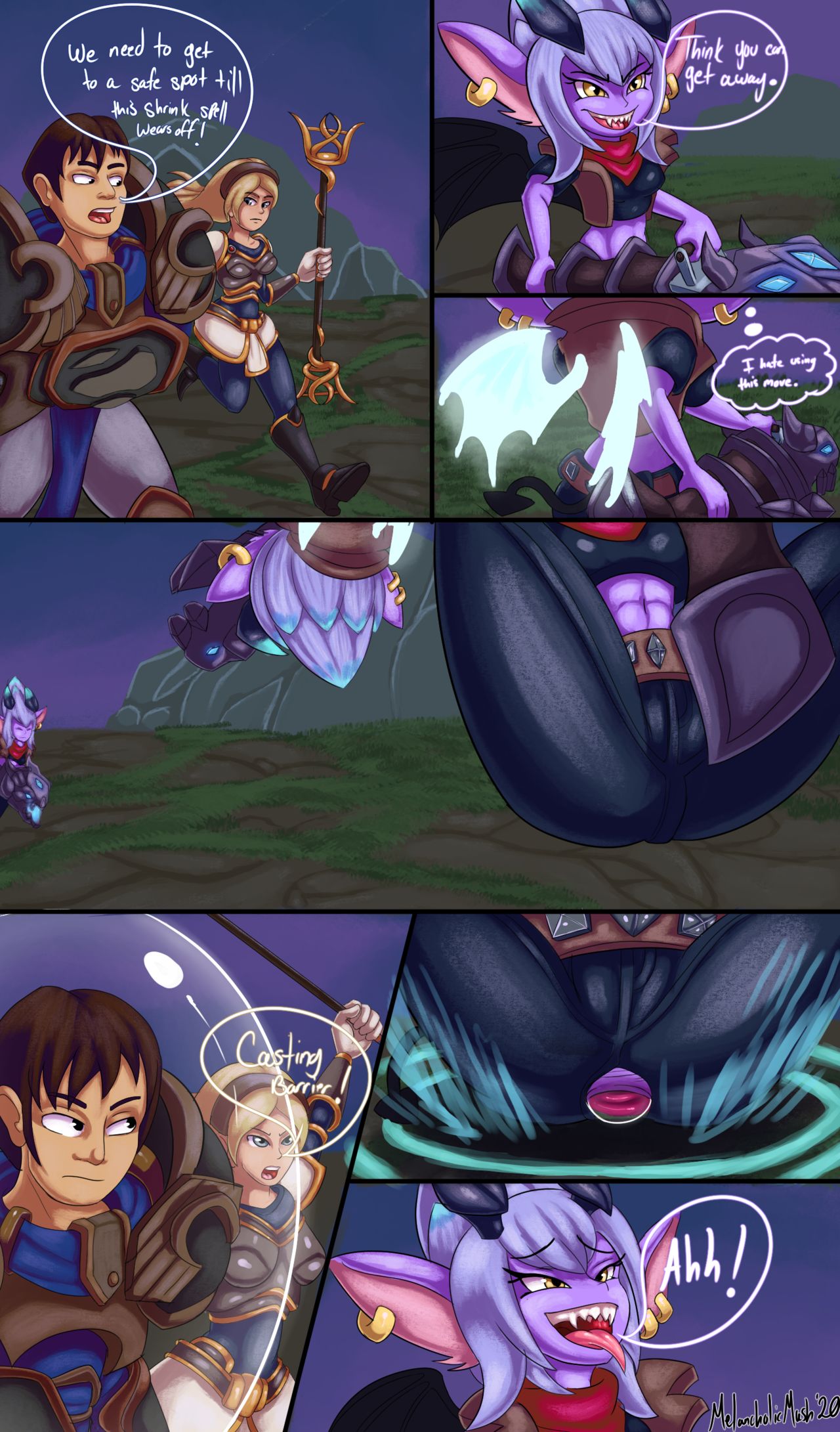 Demon Tristana page 1 full