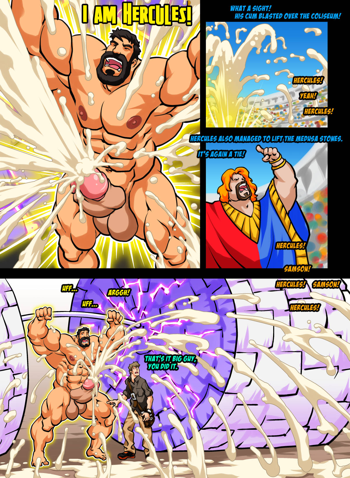 Hercules, Battle of the Strong Man #6 page 9 full