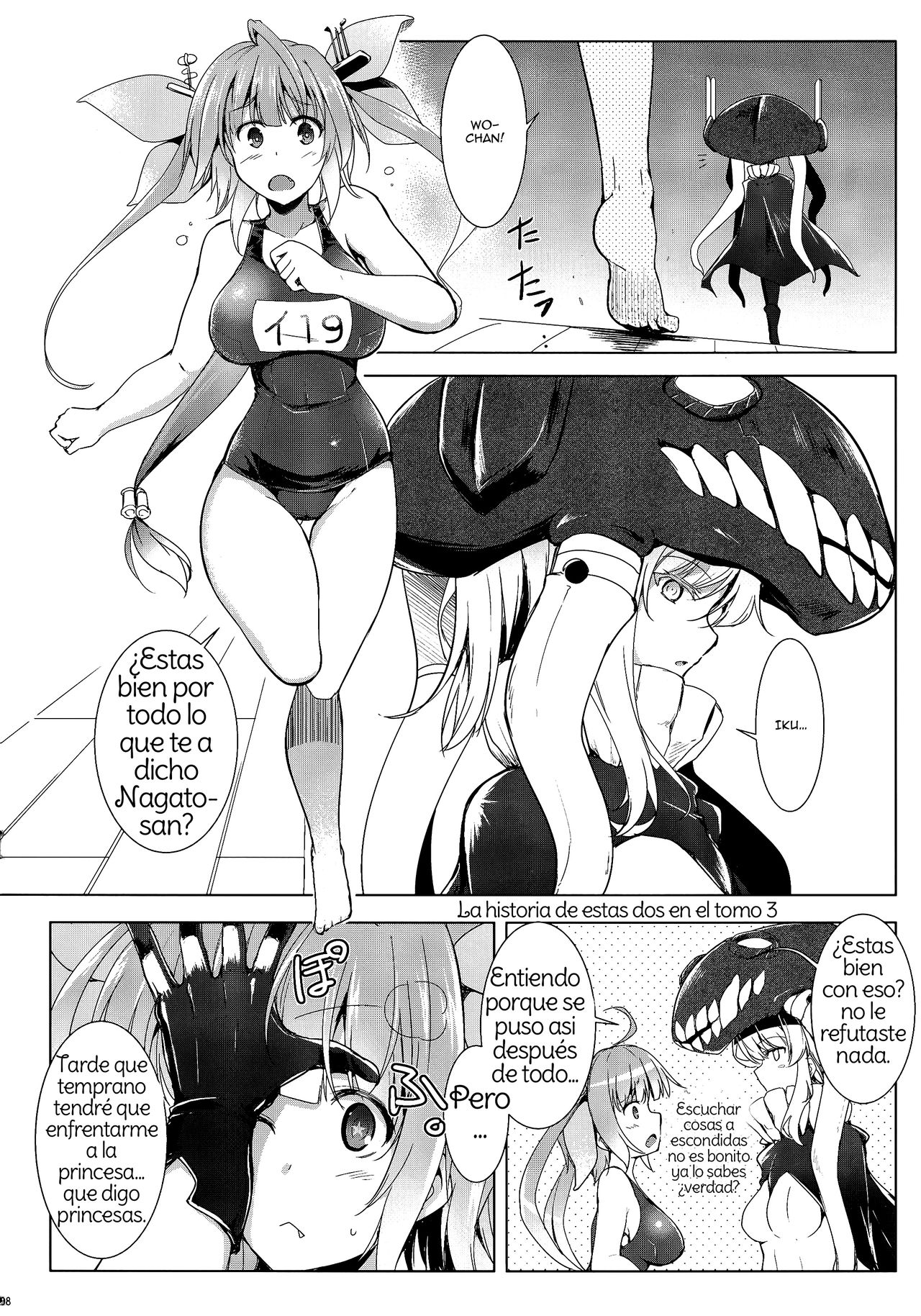 Kankourei 6 -Kanojo no kaeru Umi- | Kancolle 6 -She Can Return To The Sea-  Spanish page 5 full