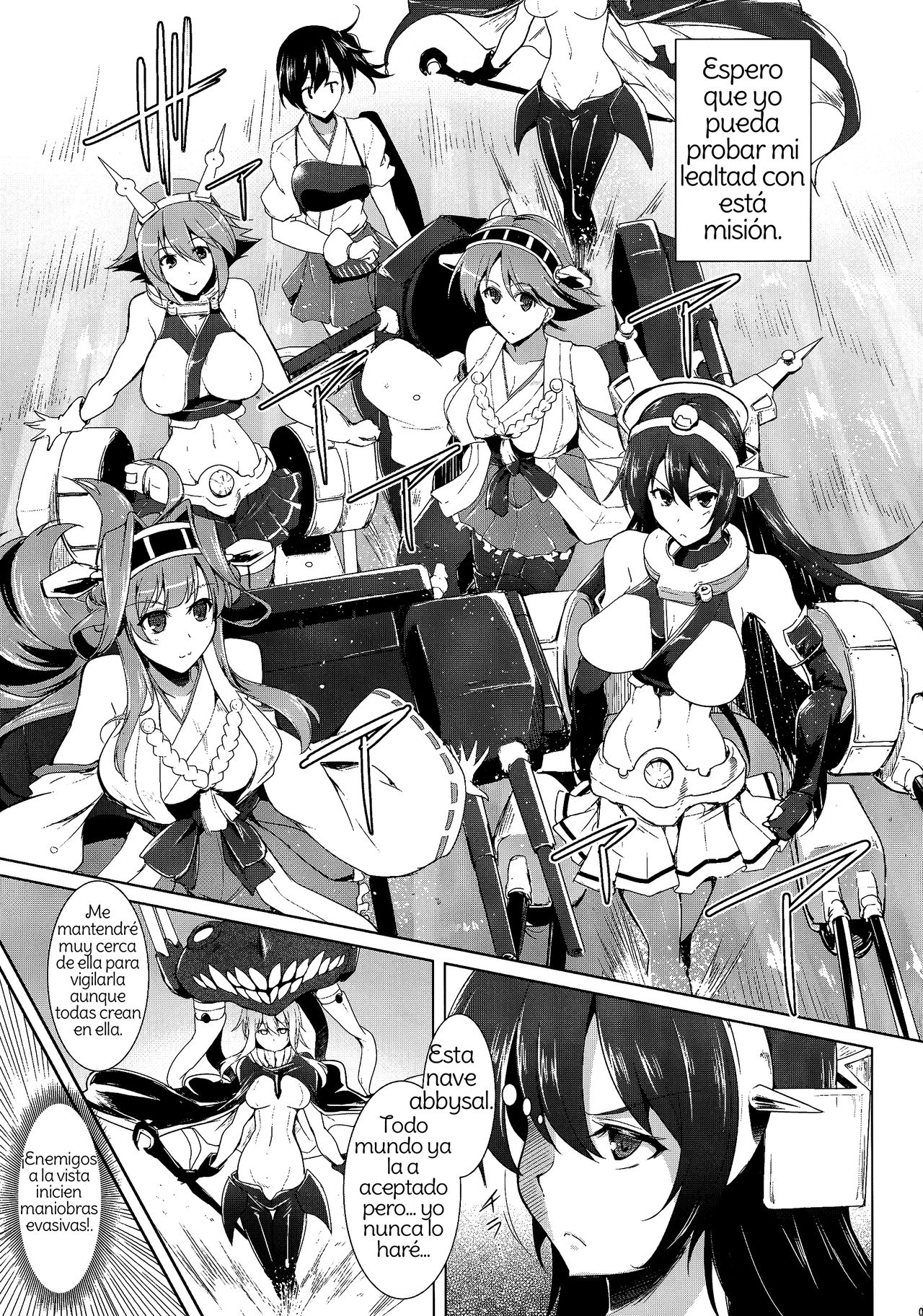 Kankourei 6 -Kanojo no kaeru Umi- | Kancolle 6 -She Can Return To The Sea-  Spanish page 6 full