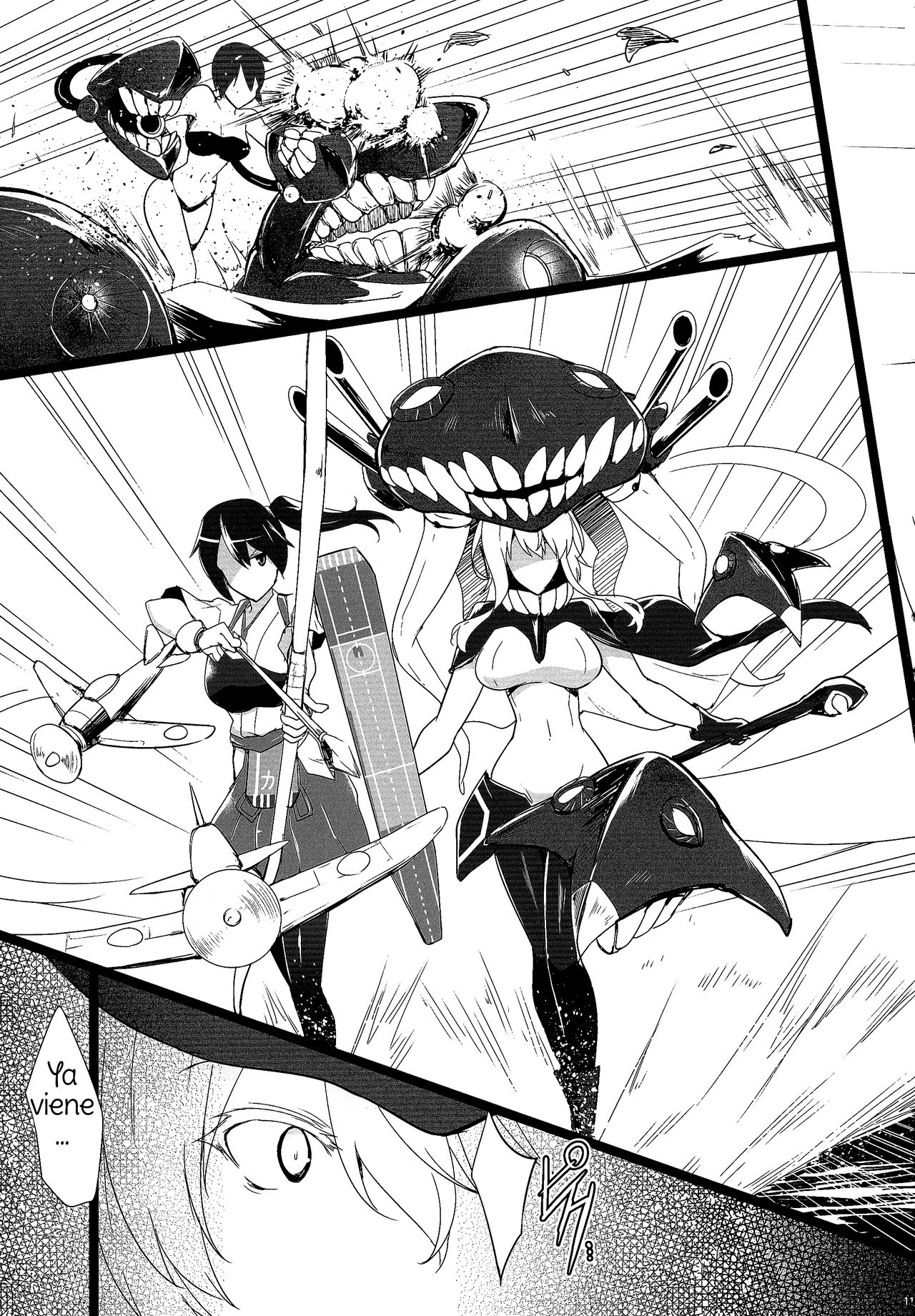 Kankourei 6 -Kanojo no kaeru Umi- | Kancolle 6 -She Can Return To The Sea-  Spanish page 8 full