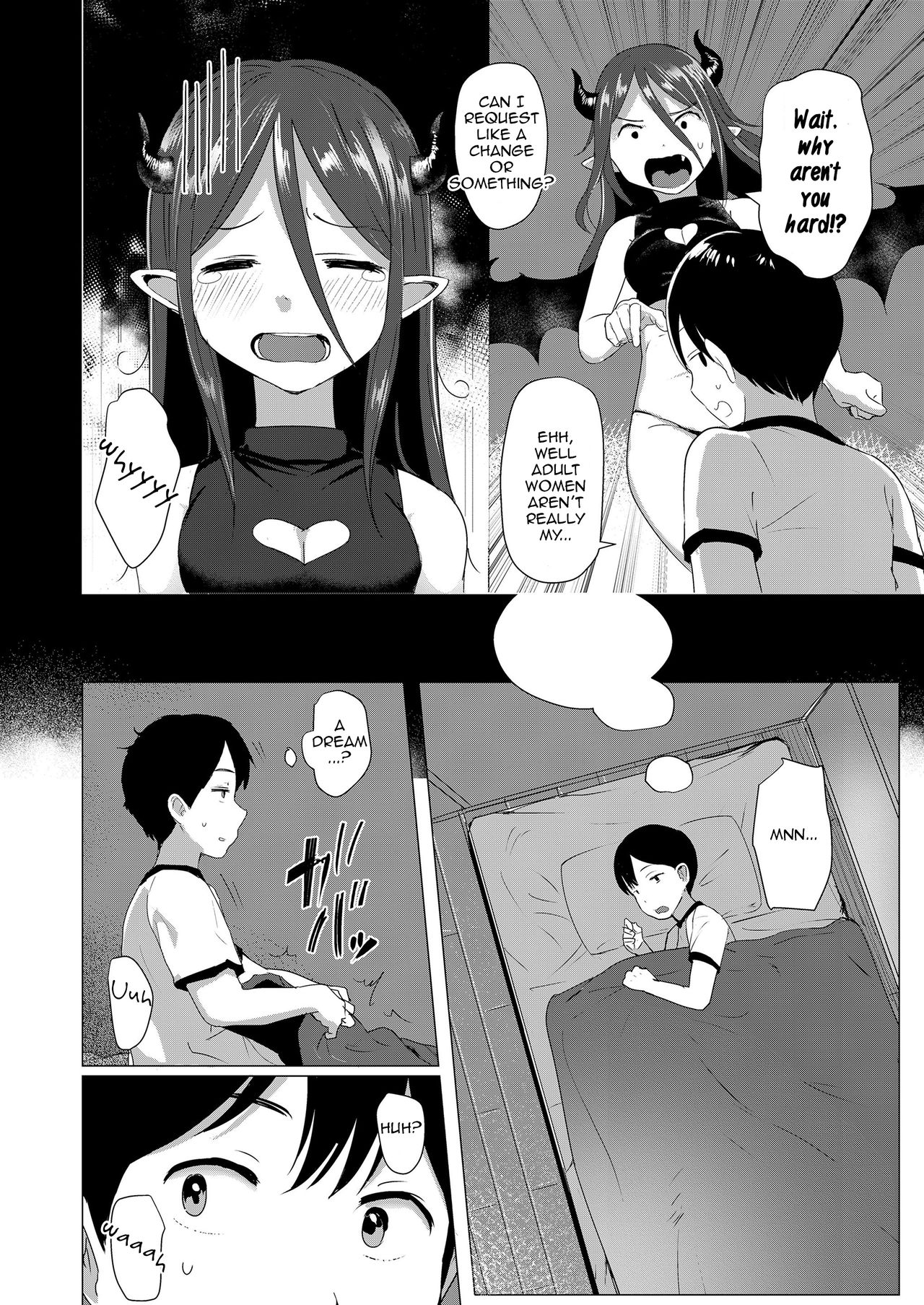 Harapeko Succubus Vanilla-chan|Hungry Succubus Vanilla-chan page 2 full