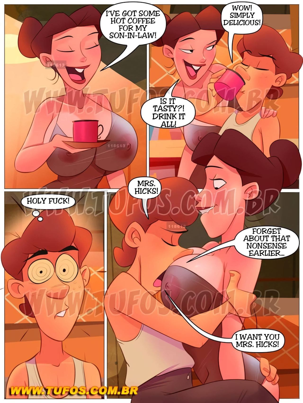 The Hillbilly Farm  - 20 - Coffee at mother-in-law's house - english page 6 full