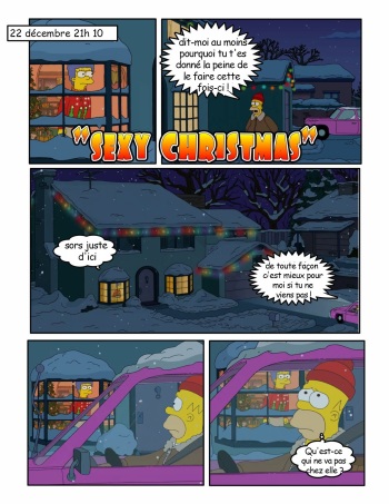 Simpsons xxx - Nöel sexy cover