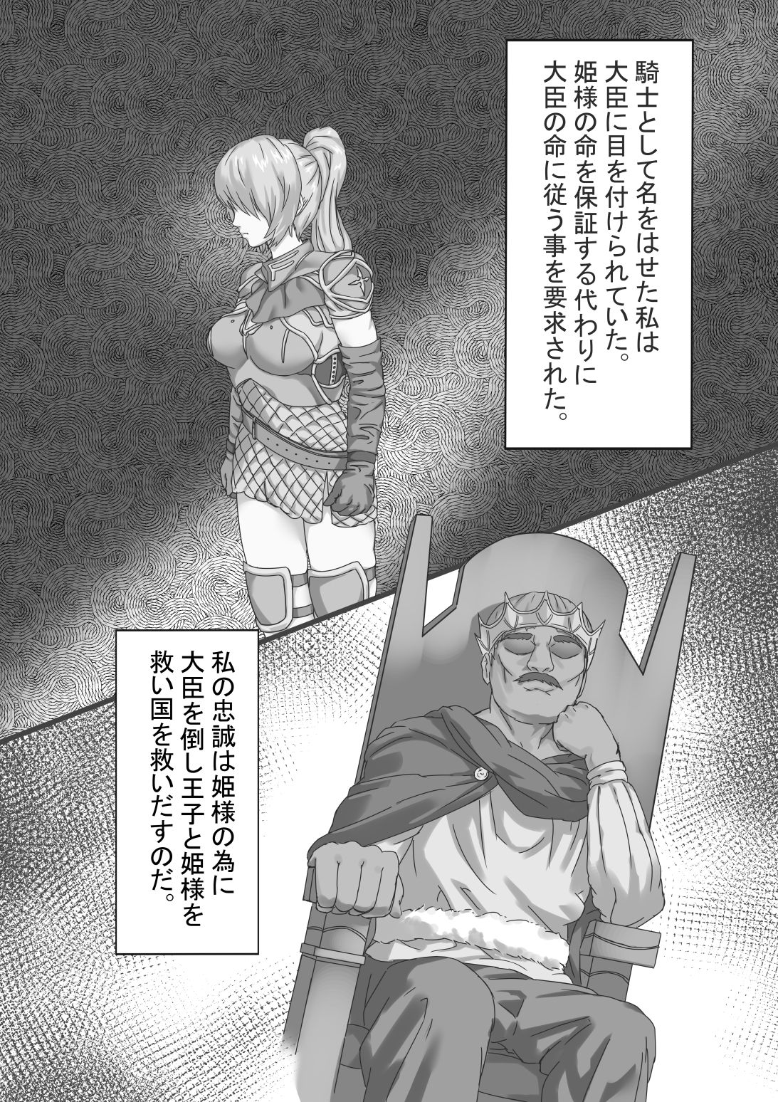 捕われの女騎士 page 3 full
