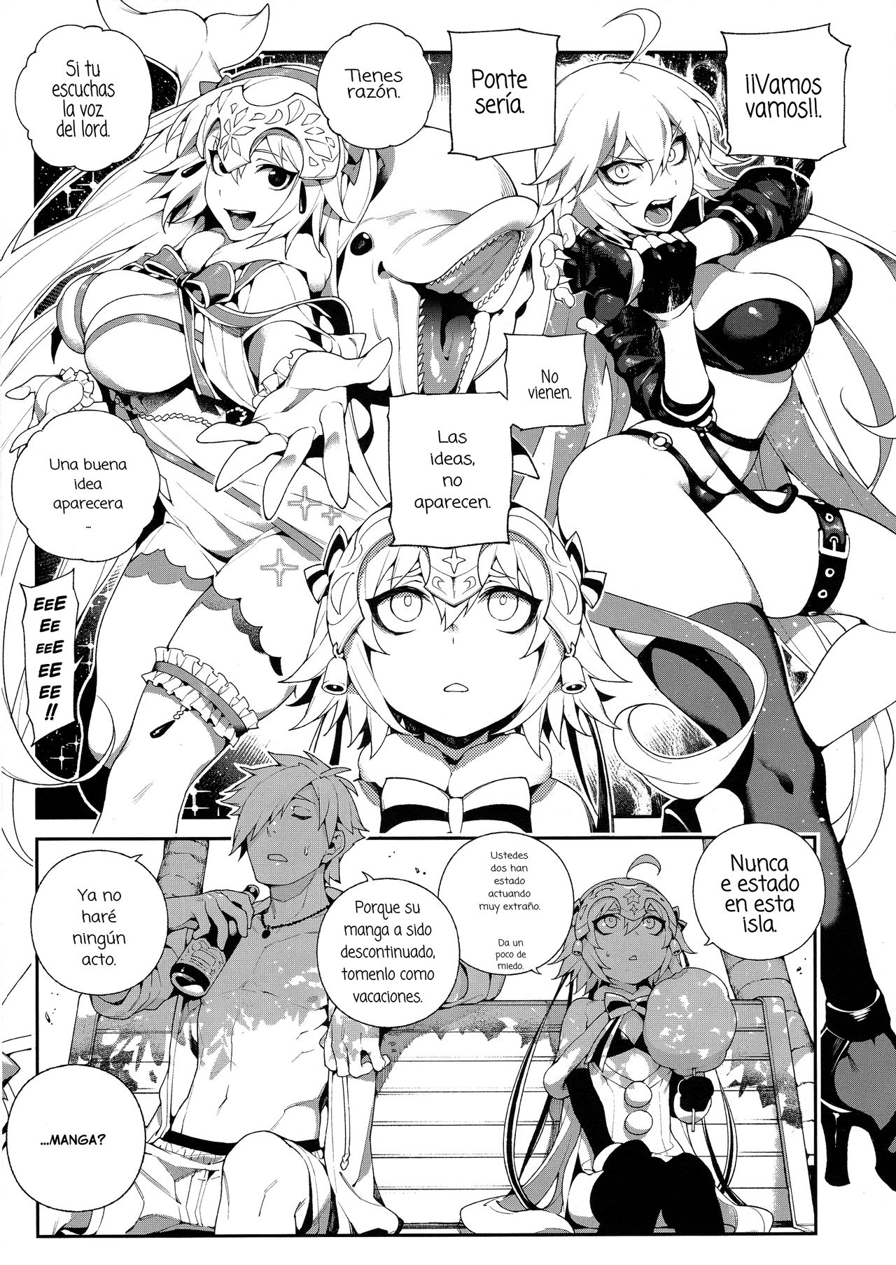 CHALDEA MANIA・Kuro &amp; Shiro | CHALDEA MANIA・Black &amp; White  Spanish page 5 full