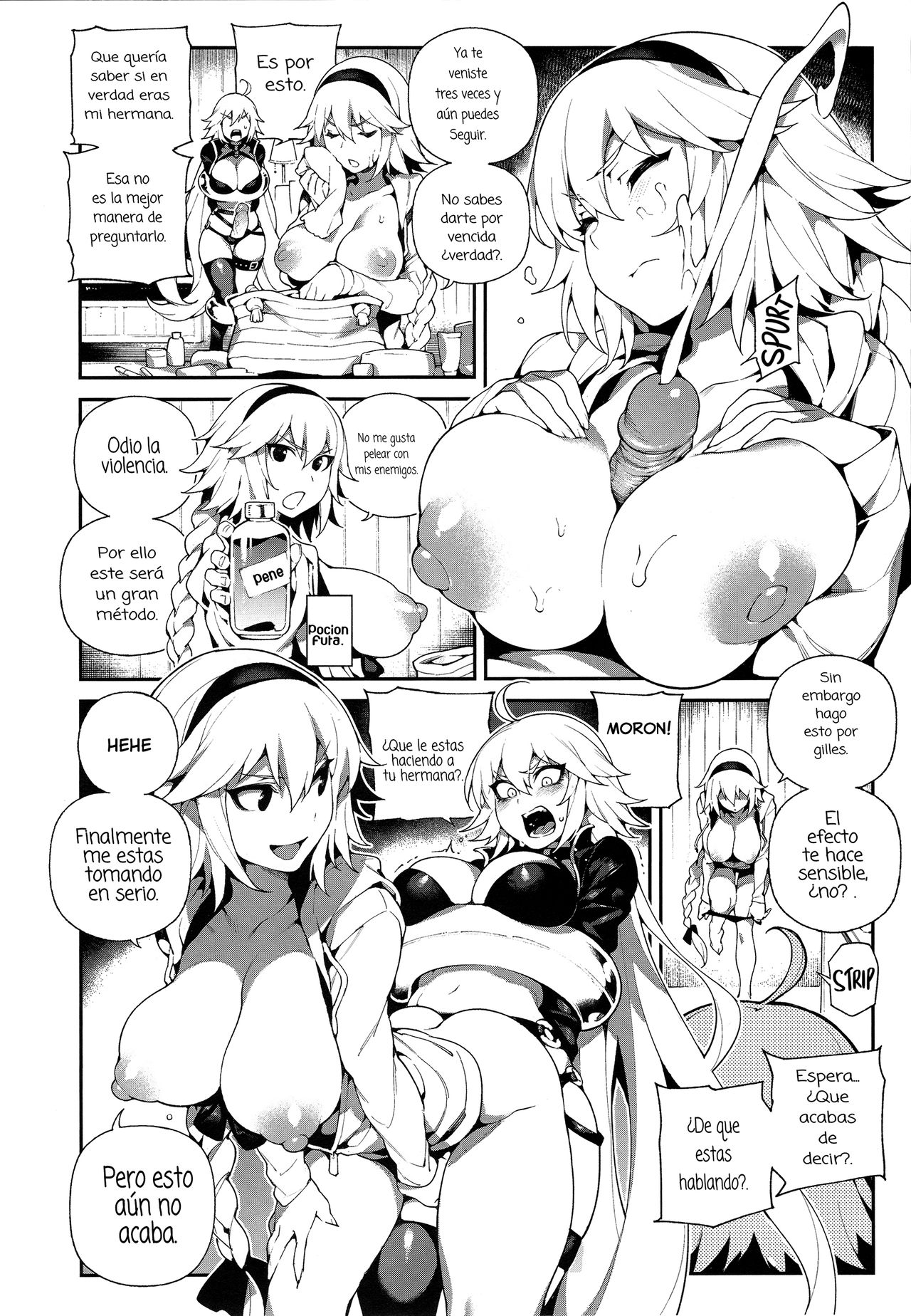 CHALDEA MANIA・Kuro &amp; Shiro | CHALDEA MANIA・Black &amp; White  Spanish page 8 full