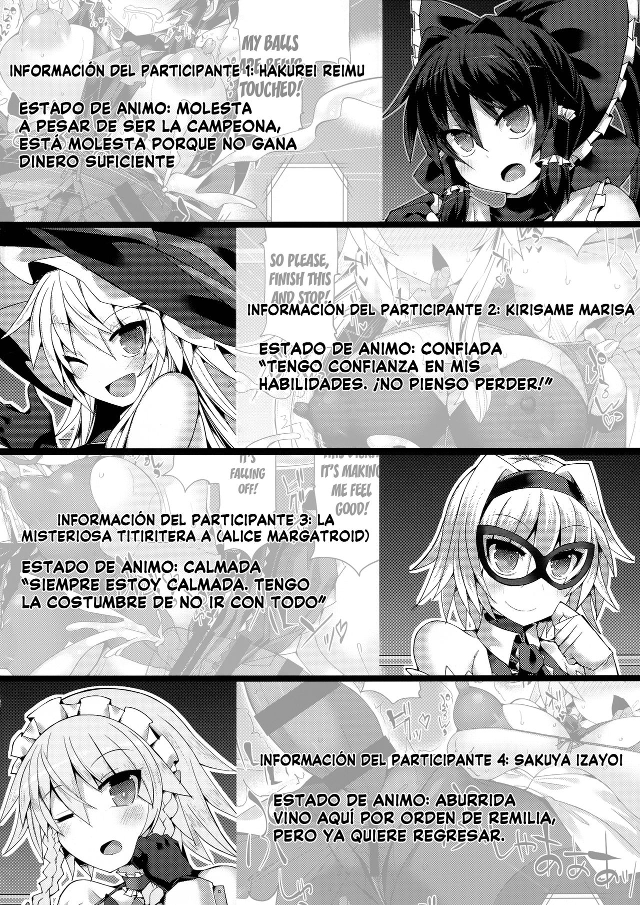 Gensoukyou Futanari Chinpo Wrestling Bangaihen "Sokuochi Haiboku Shuu" page 4 full