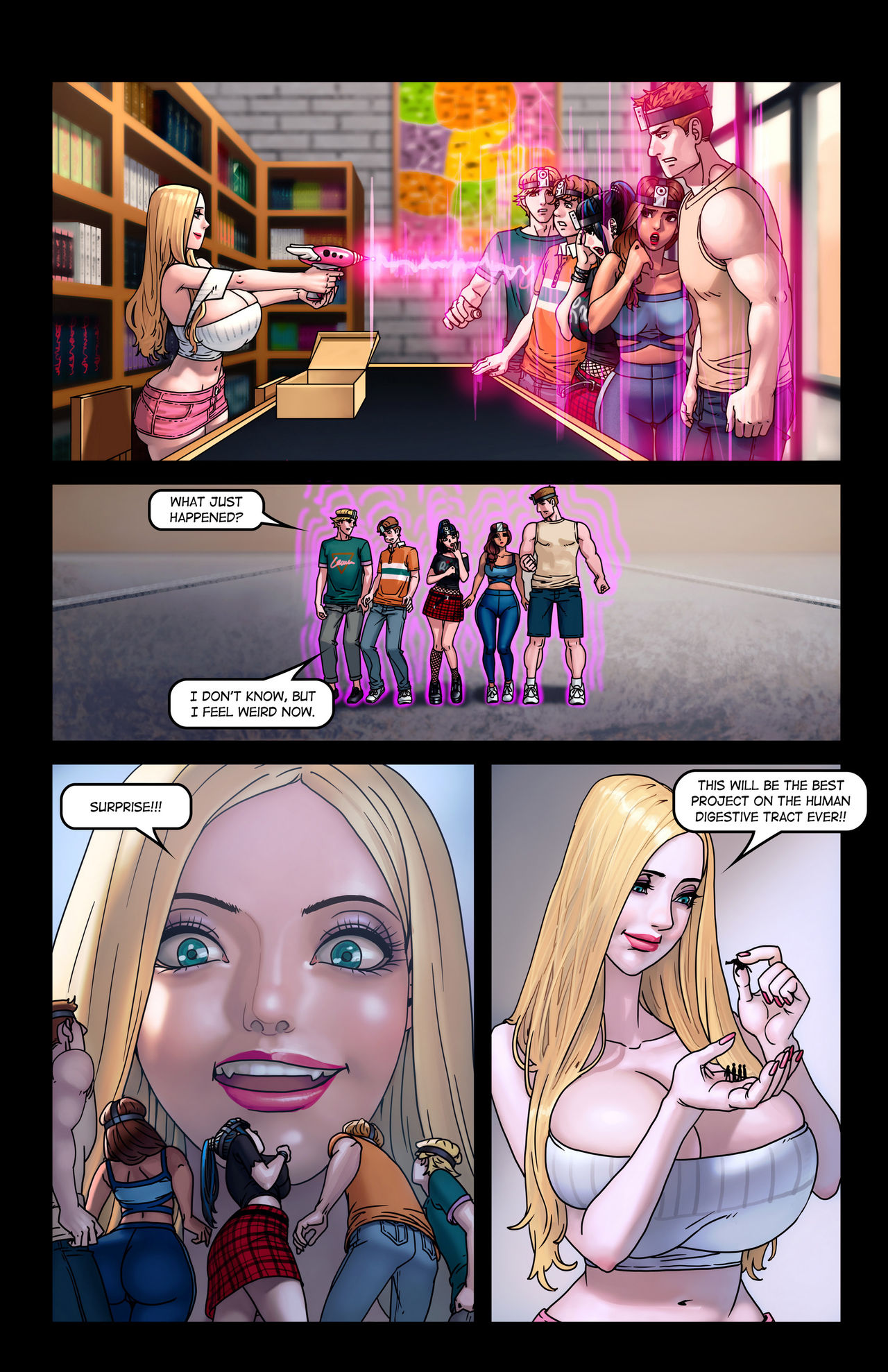 A Journey Through Arianne: The Stomach page 4 full
