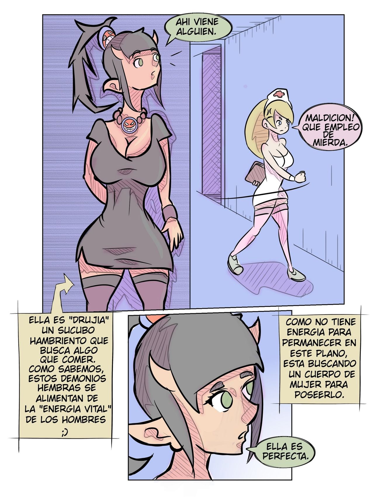 A Touch of Evil #1 page 2 full
