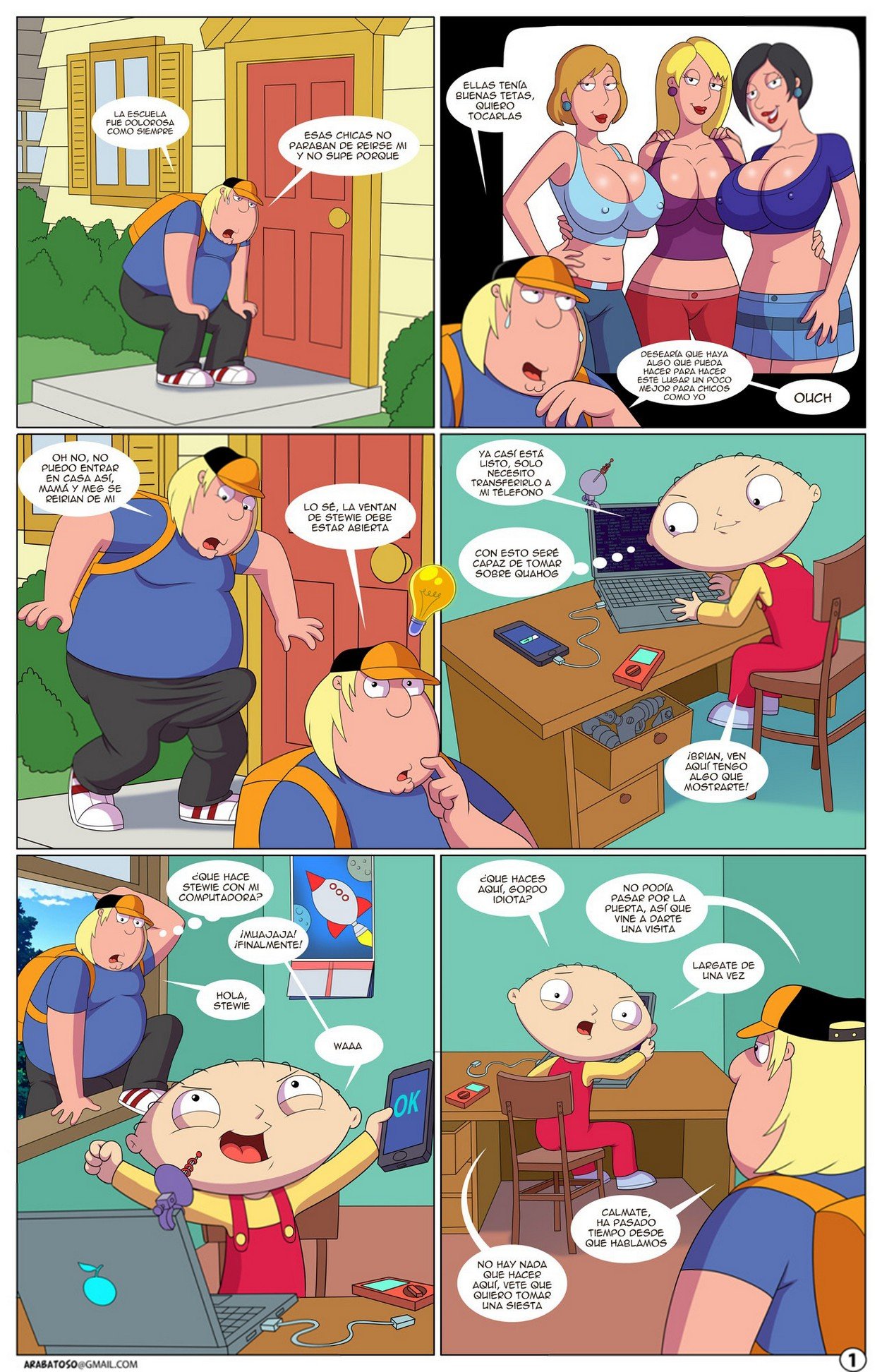 Quahog Diaries #1 page 2 full