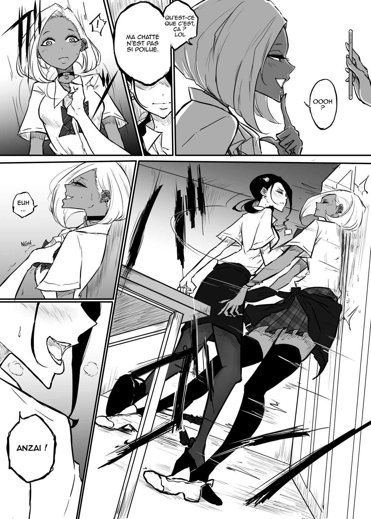 Sparta Sensei ga Oshiego no Bitch Gal ni Ecchi na Koto Sareru Hanashi | L'histoire d'une enseignante stricte qui s'est fait baiser par son élève Gyaru Bitch page 5 full