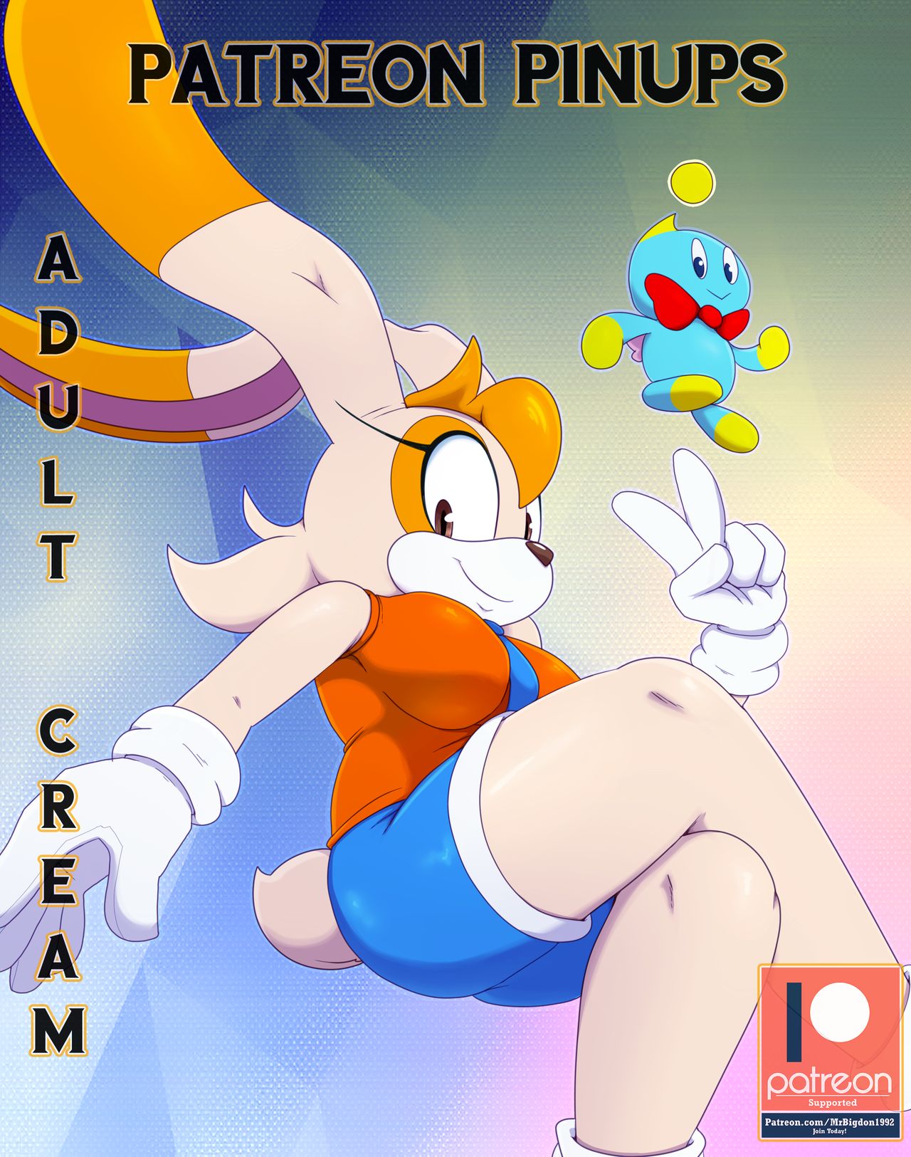 Patreon Pinups: Adult Cream page 1 full