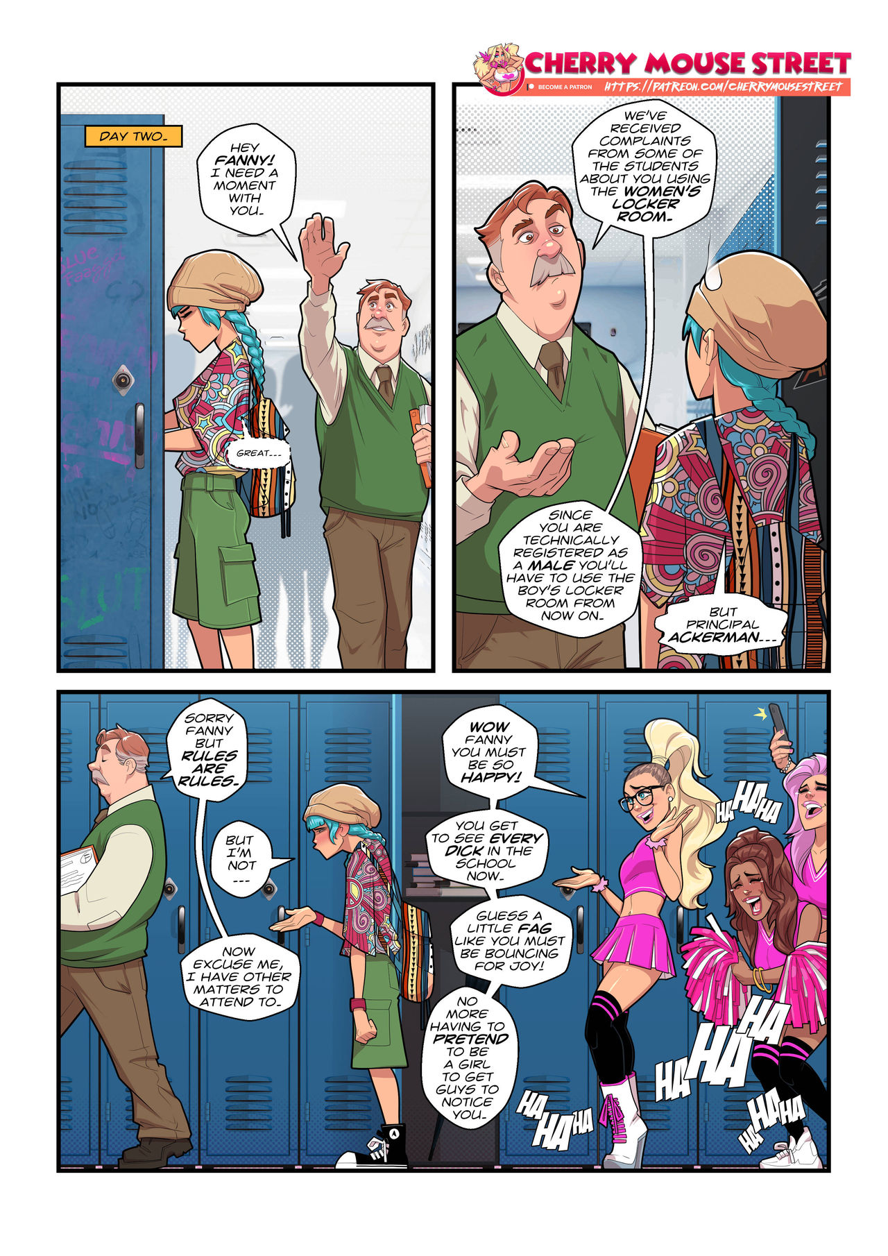 Fanny: Bad Cheerleader page 2 full