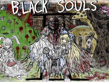 BLACKSOULSII - Itoshiki Anata e Okuru Fushigi no Kuni- ver4 cover