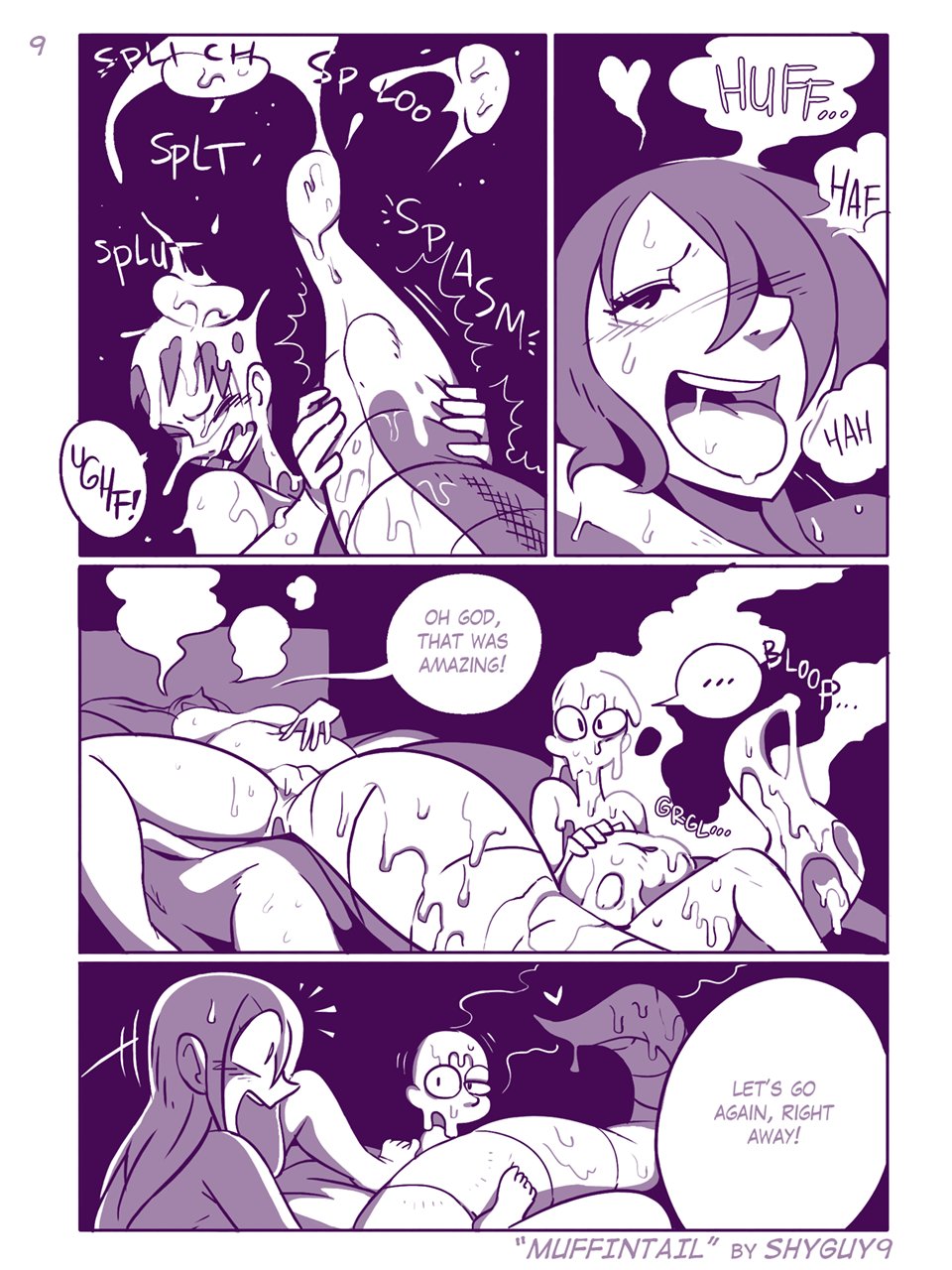 part of the BBW comic anthology Muffintop, Vol. 4. 2016. page 9 full