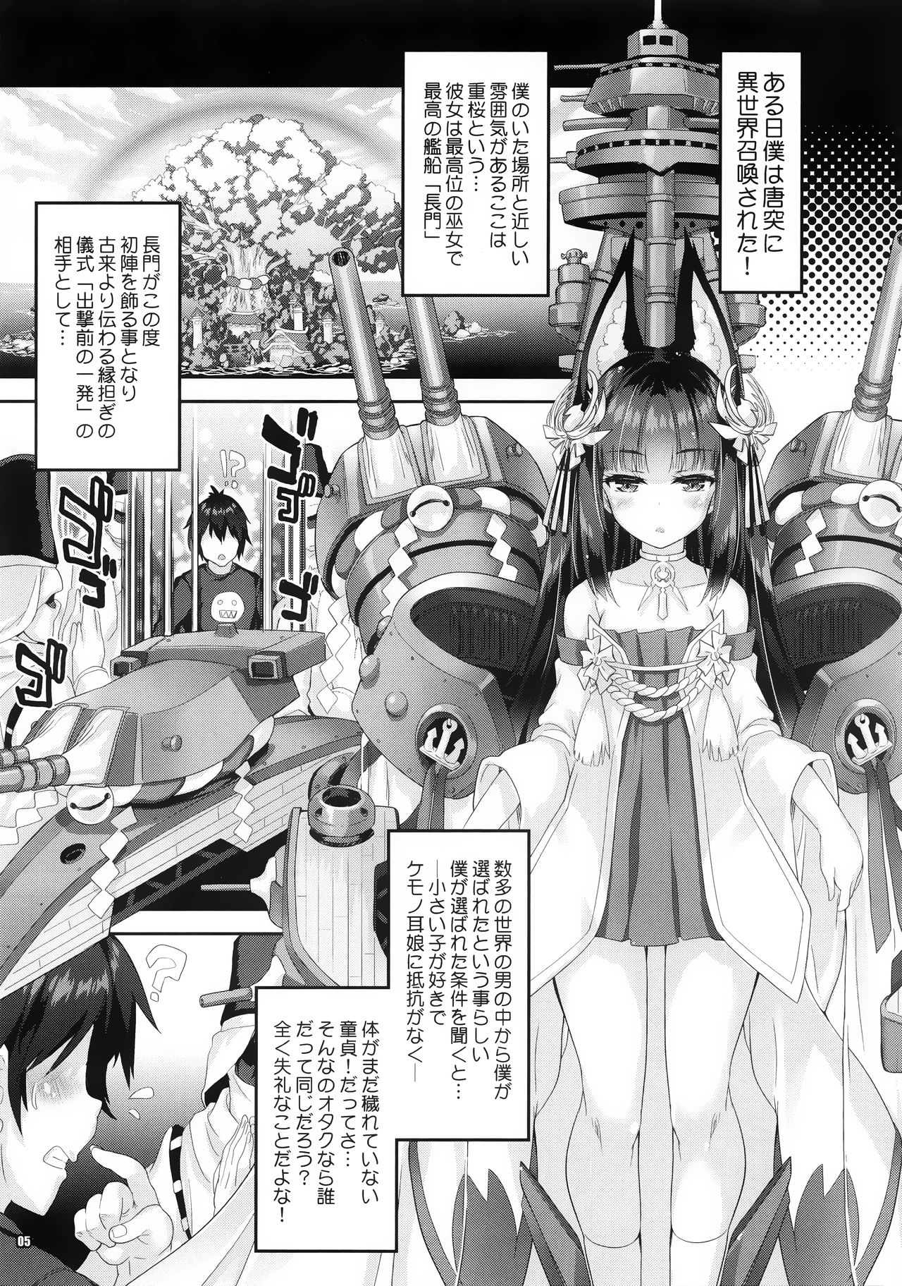 Koko Senkan Nagato ga Yomeiri suru Toki page 4 full
