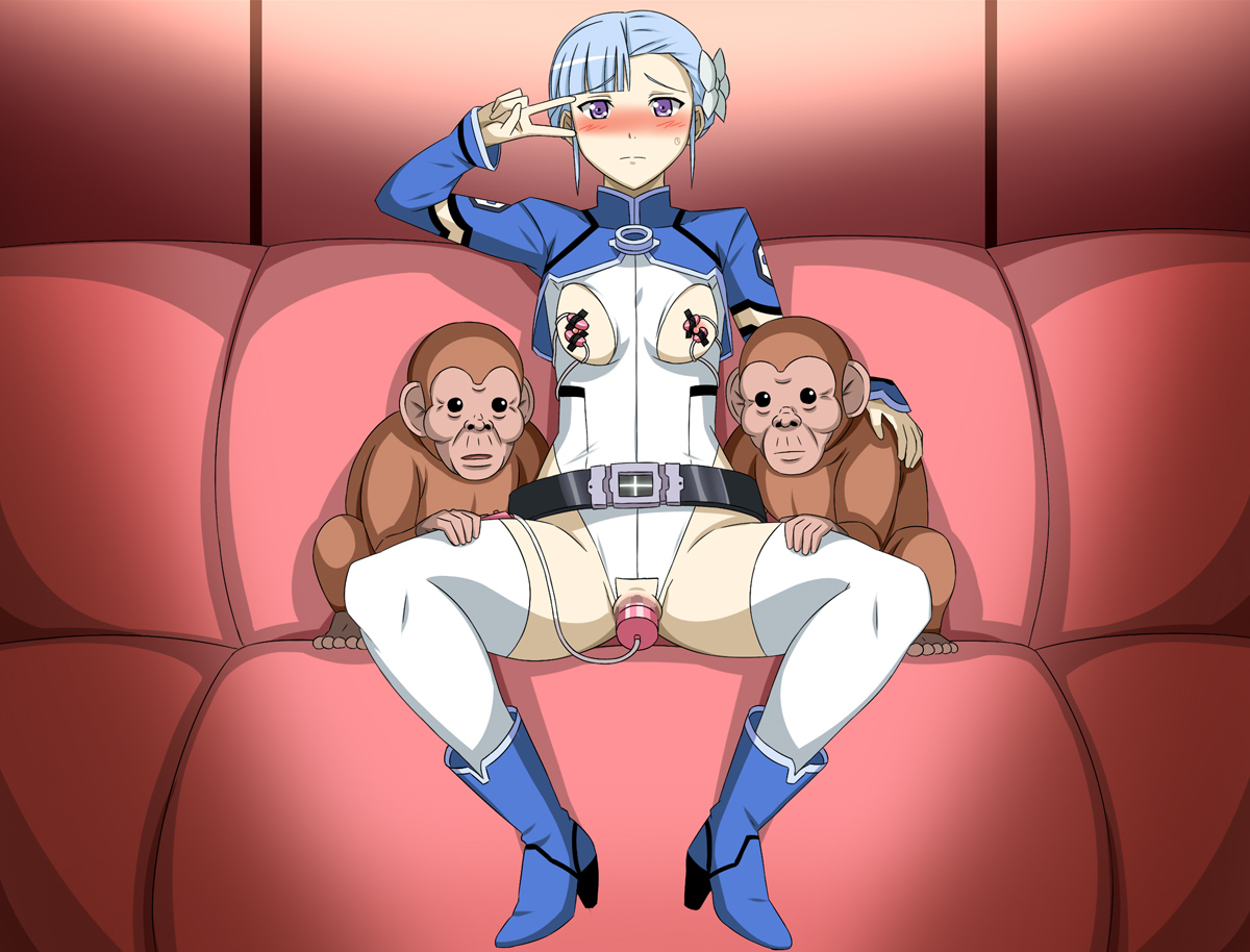 Super Hentai CG Collection 15 - Female Slaves in Charge of Monkey page 3 full